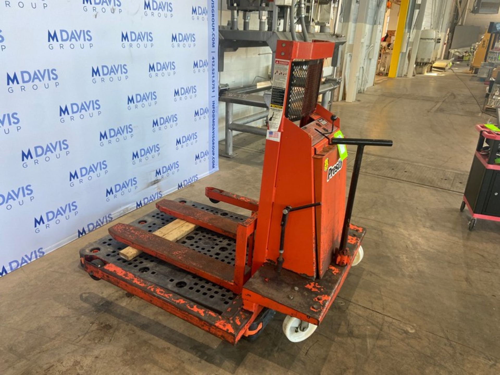 Preston 3,000 lb. Capacity Walk-Behind Forklift,-M/N WPS50-36-30, S/N 710739-100, with Forks (INV# - Image 5 of 6