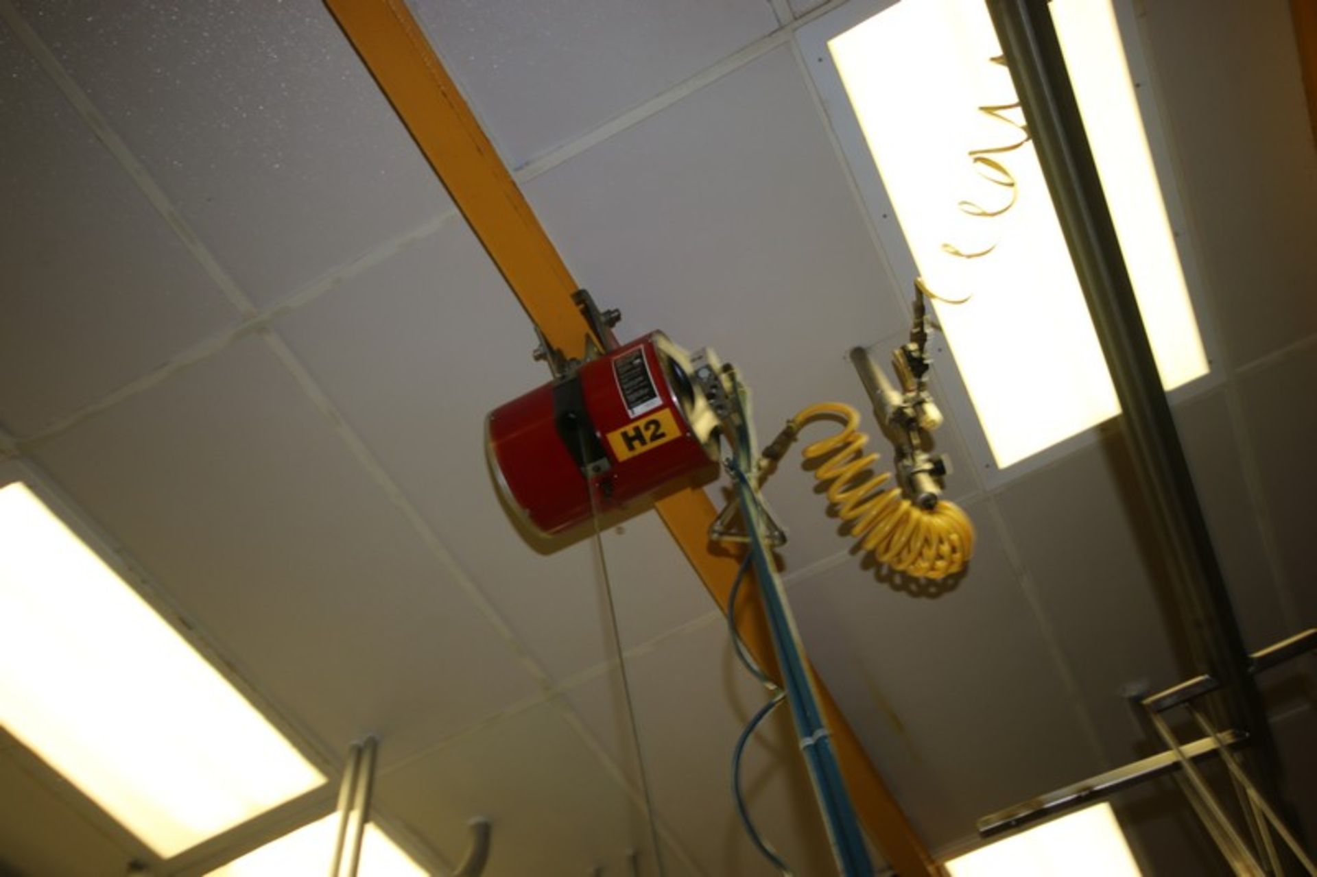 Knight 225 lbs. Capacity Pneumatic Overhead Hoist, with Hand Control (NOTE: Does Not Include Cross - Bild 2 aus 3