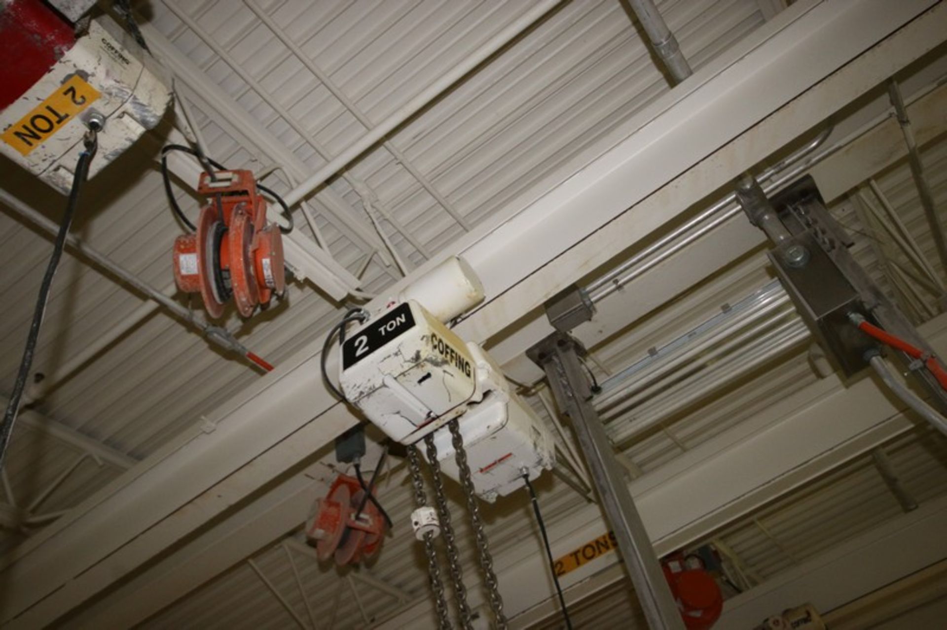 Coffing 2-Ton Electric Hoist, with Hand Control & Coffing Cord Reel (NOTE: Does Not Include Cross - Image 2 of 2