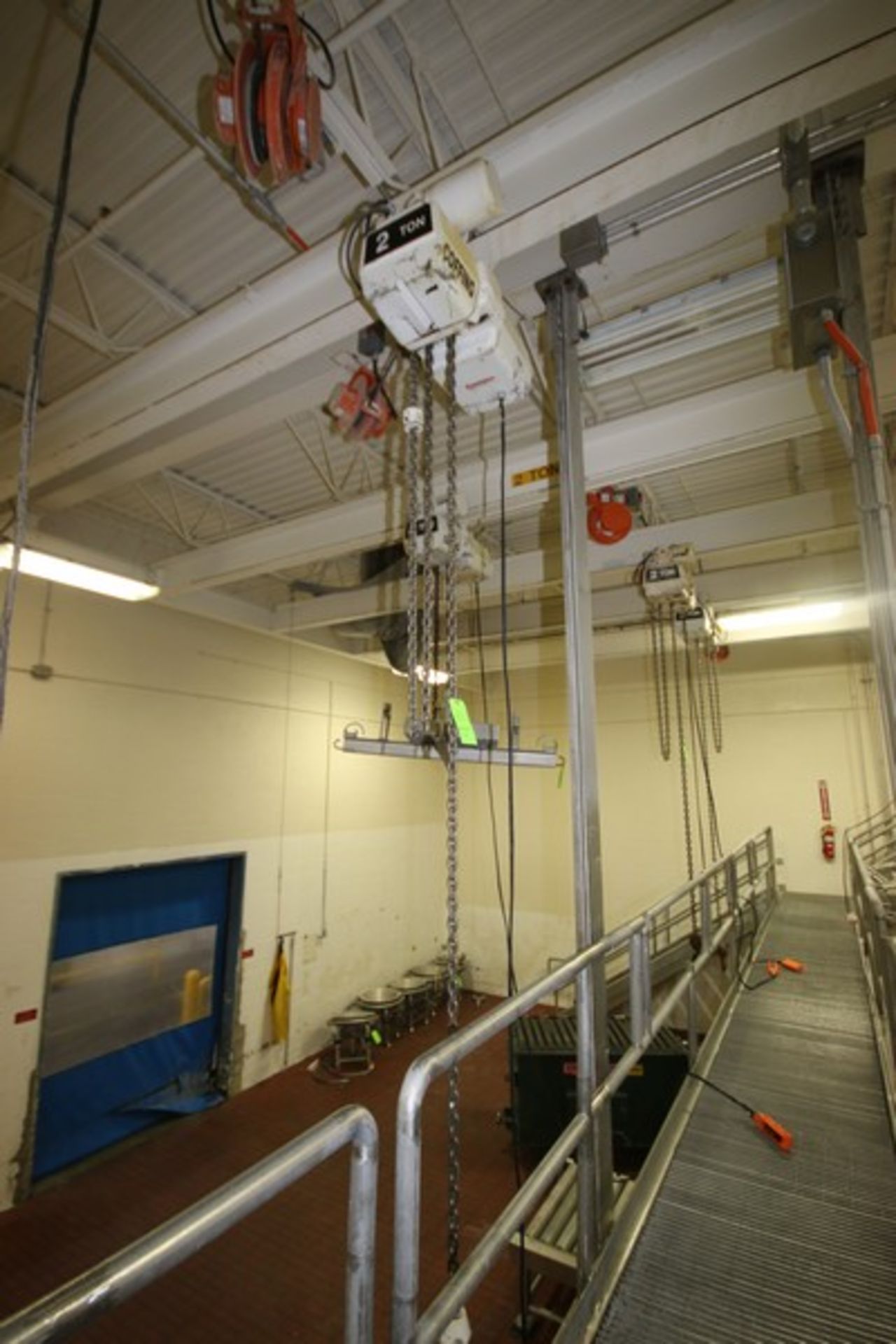 Coffing 2-Ton Electric Hoist, with Hand Control & Coffing Cord Reel (NOTE: Does Not Include Cross