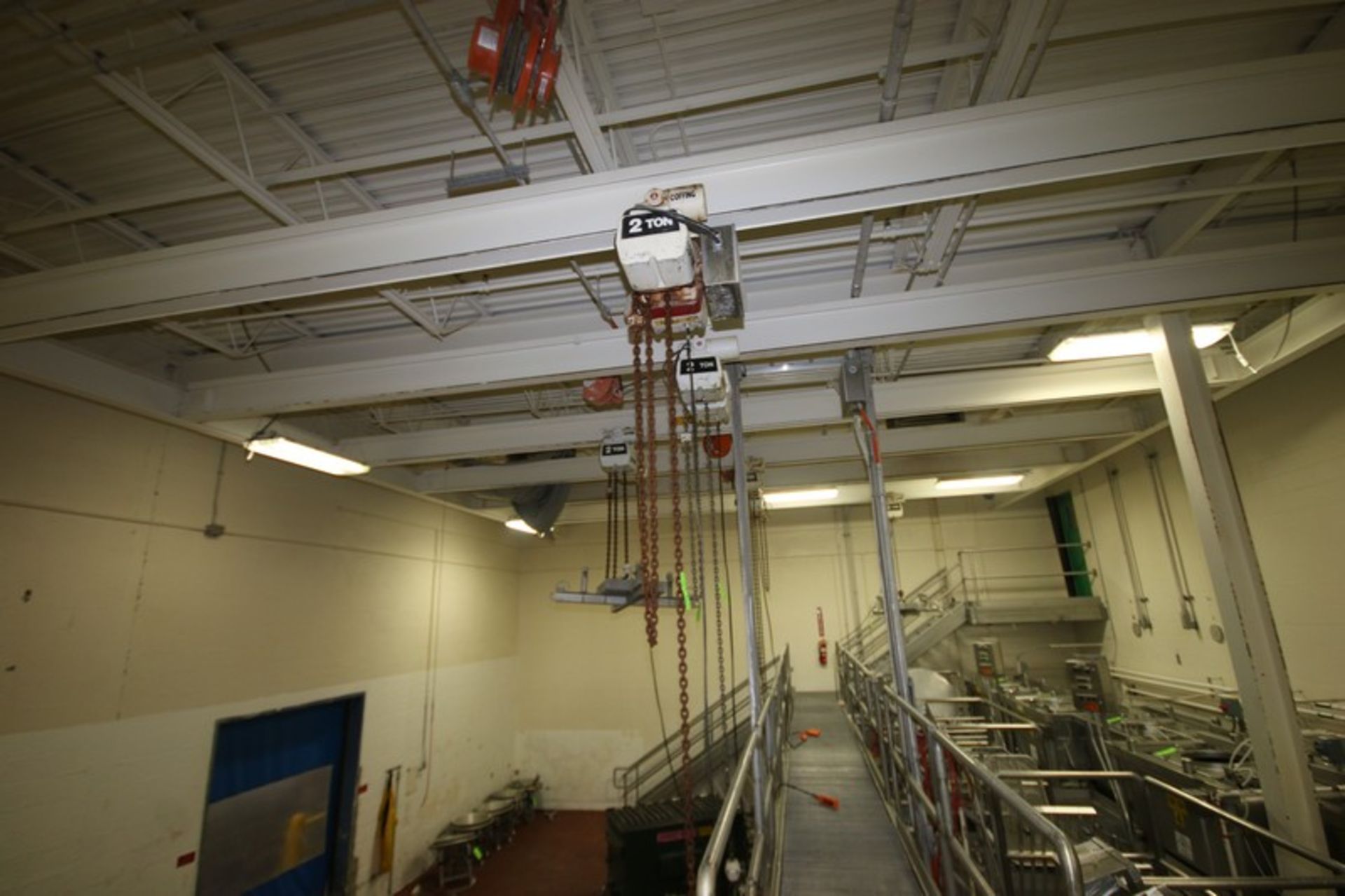 Coffing 2-Ton Electric Hoist, with Hand Control & Coffing Cord Reel (NOTE: Does Not Include Cross