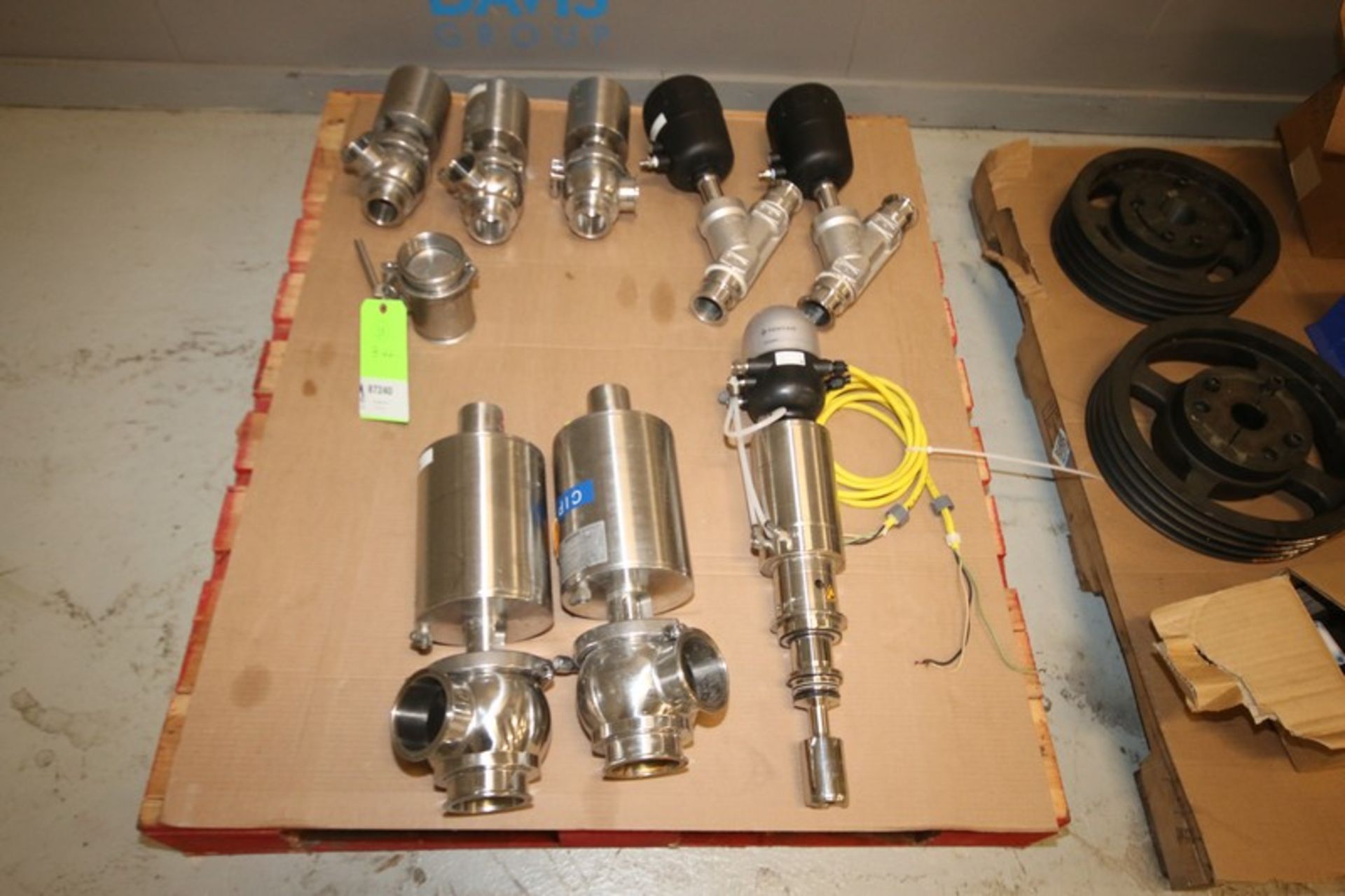 Pallet of Assorted Sudmo and Other 2", 2.5", & 3", S/S Air Valves and Other Valves (INV#87420)(