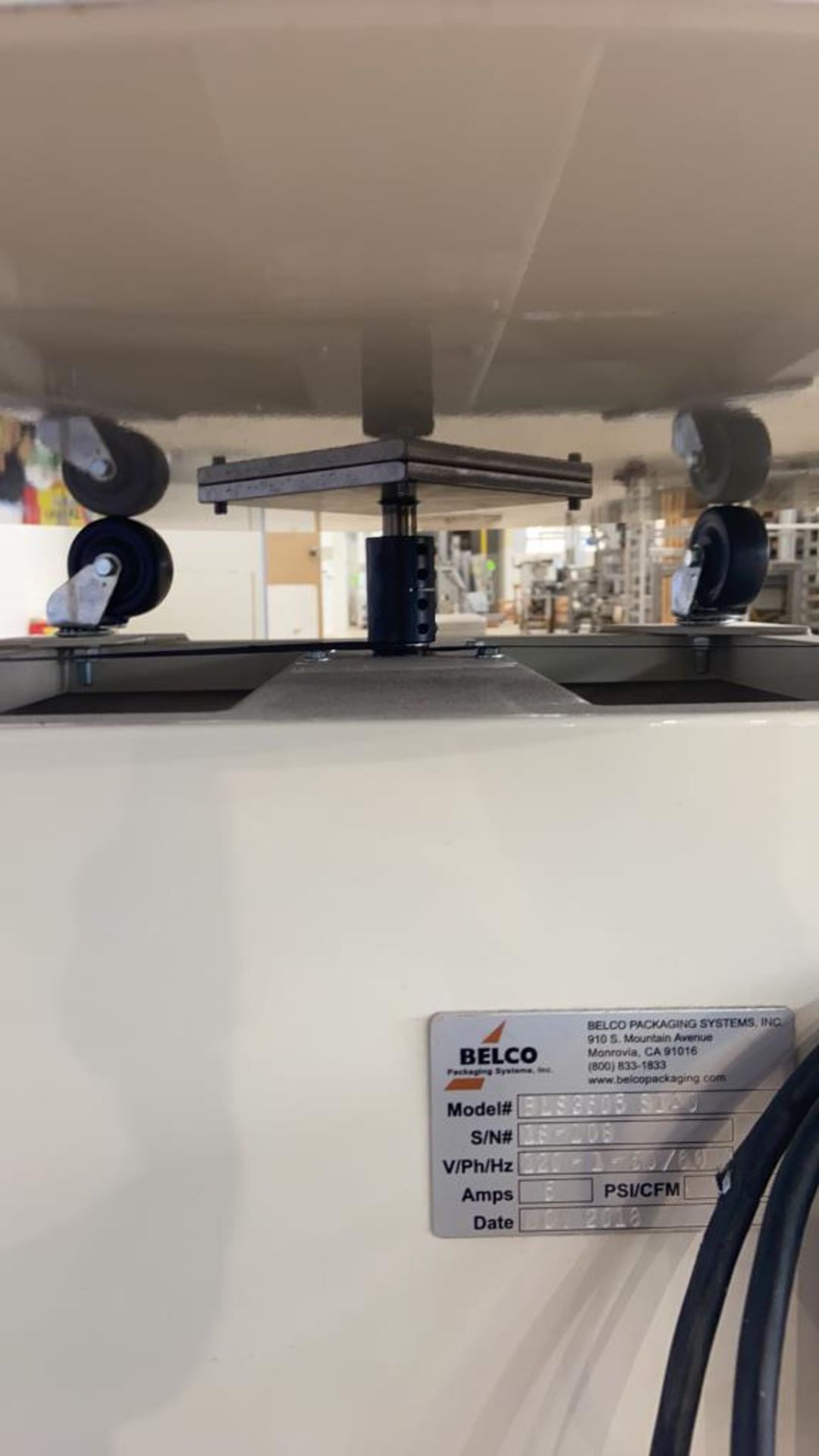 2018 Belco Packaging Systems Inc. 36" Dia.-Accumulation Table, M/N BLS3605 S1A0, S/N 18-108, 120 - Image 7 of 8