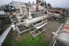 2008 Peterson Custom Stainless Shell & Tube Heat Exchanger, Nat'l Board #: 188, S/N 28187, Shell 150