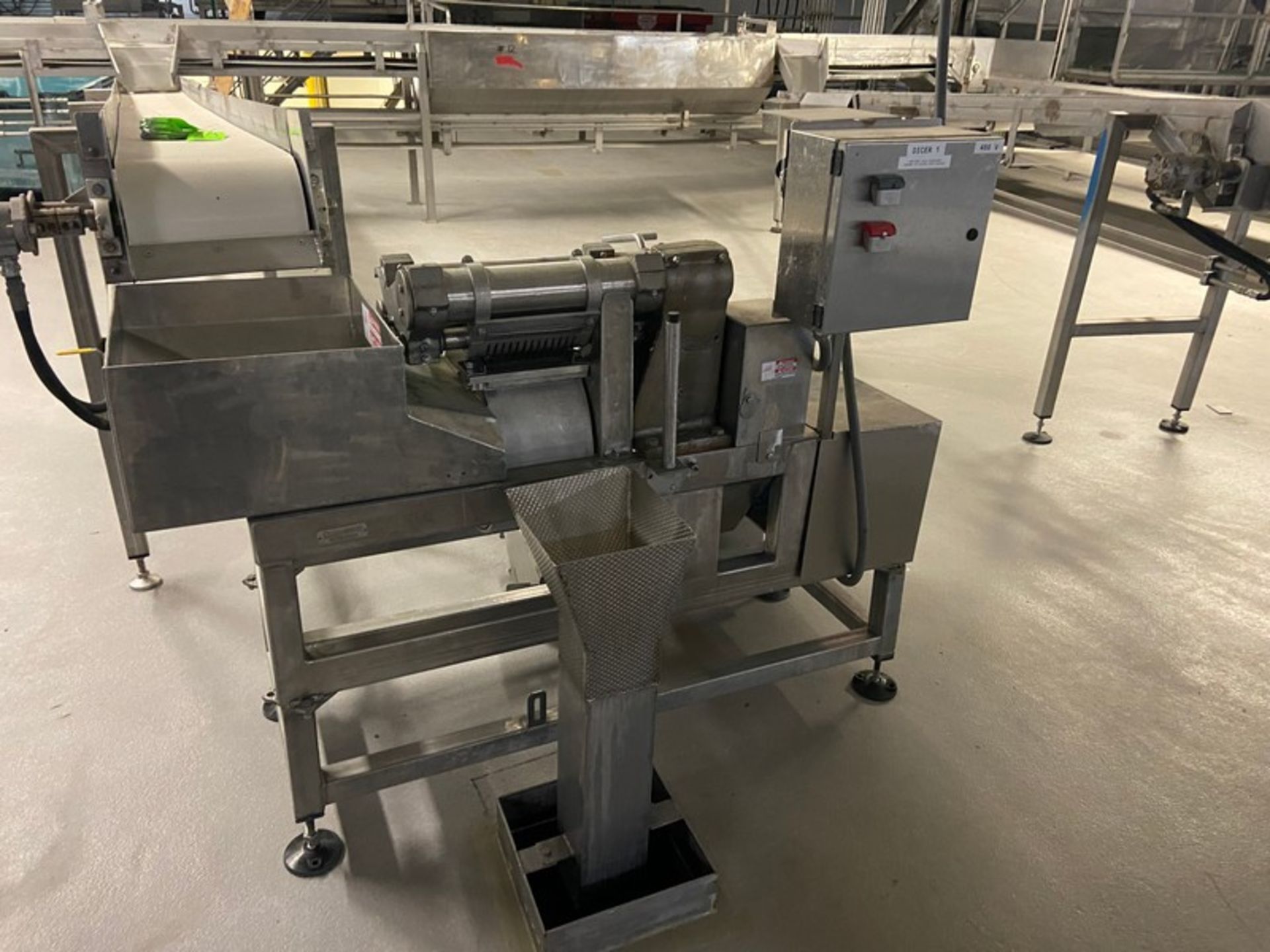 Urschel S/S Dicer, 480 Volts, 3 Phase, Mounted on S/S Frame (LOCATED IN ATWATER, CA) - Bild 7 aus 7