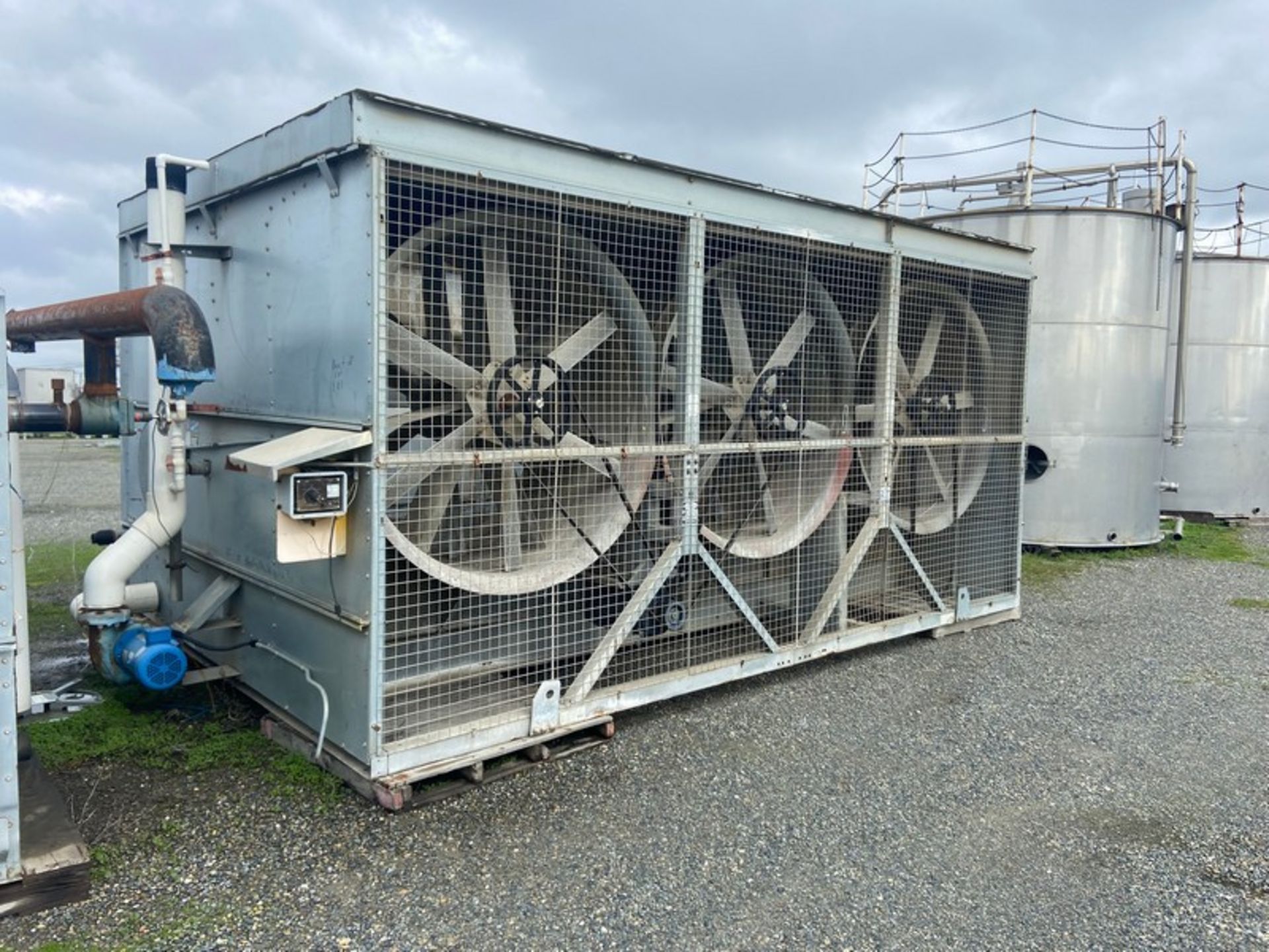 Baltimore Aircoil Company 3-Fan Cooling Tower, M/N VC2-711, S/N 99206281, Belt 2B150 (LOCATED IN