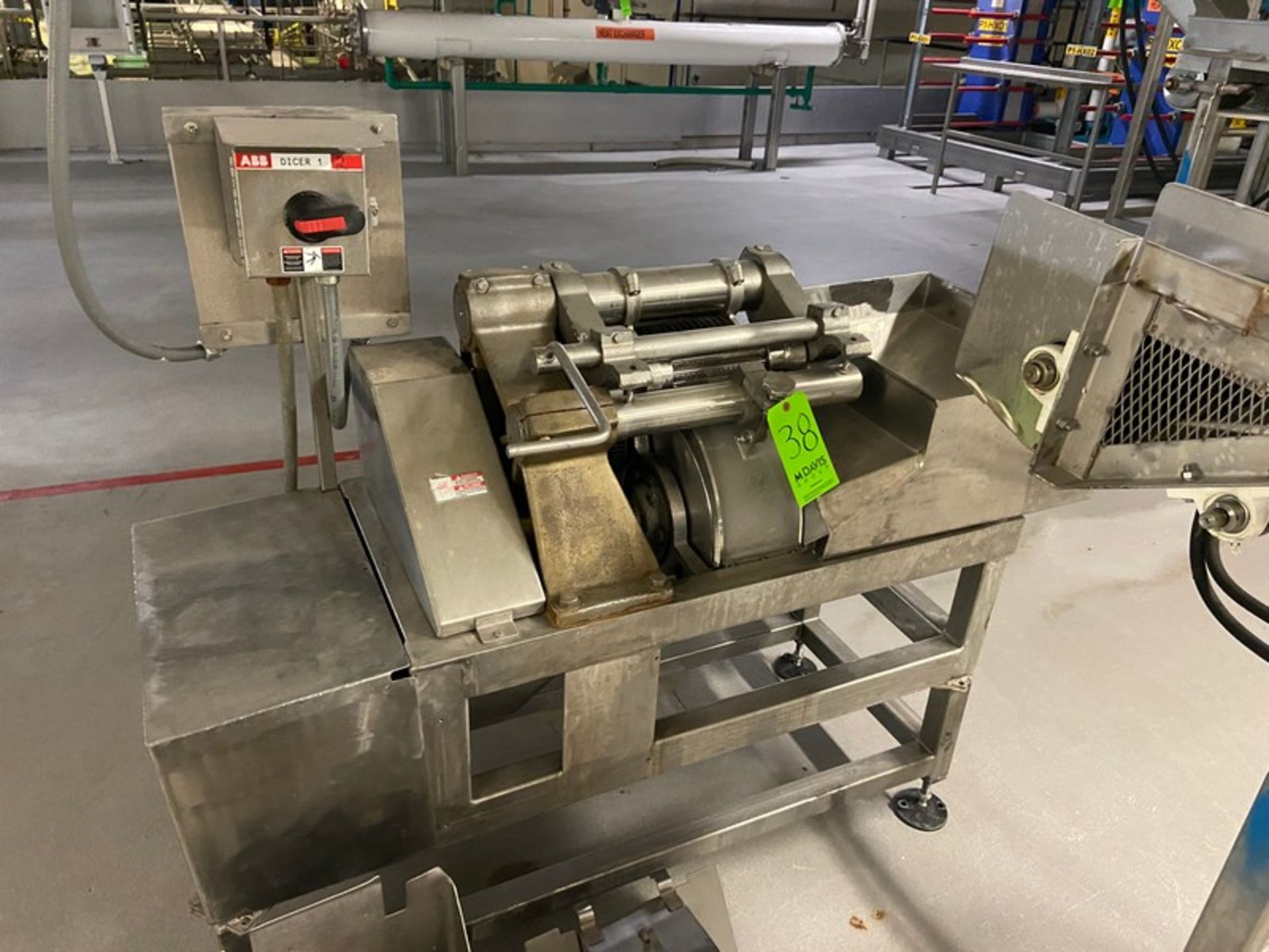 Urschel S/S Dicer, 480 Volts, 3 Phase, Mounted on S/S Frame (LOCATED IN ATWATER, CA) - Bild 3 aus 7