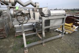 S/S Horizontal Crush Sifter, with 20 hp Baldor Motor, with Steel Frame (FRM 129) (LOCATED IN