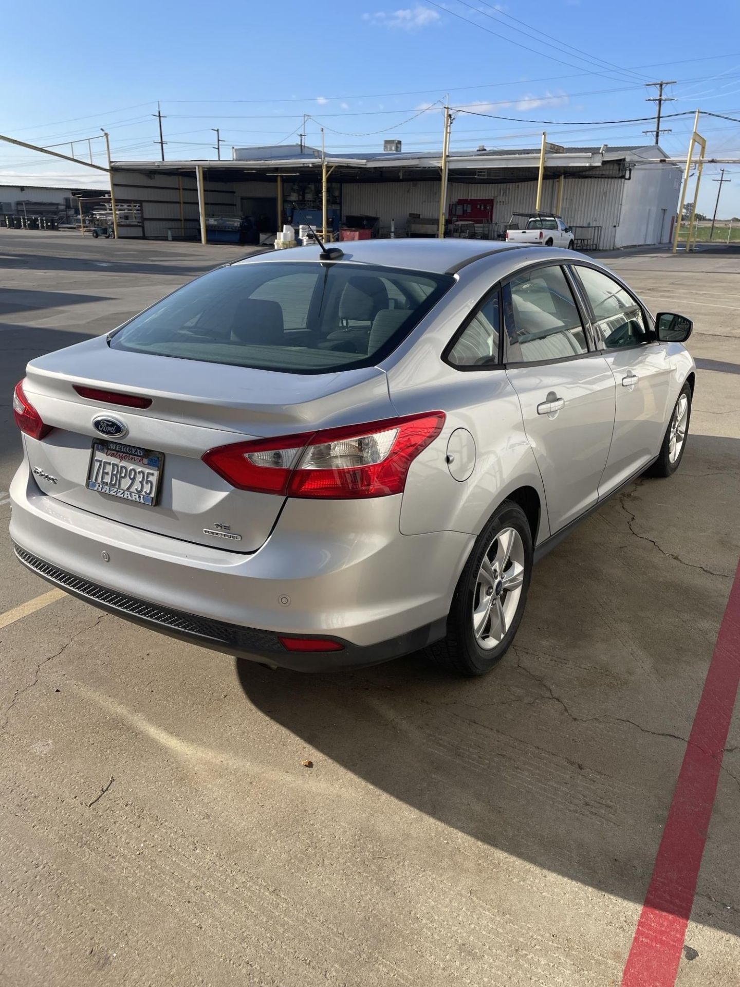 2014 Ford Focus (Silver), VIN#: 1FADP3F24EL118569 (LOCATED IN ATWATER, CA) - Image 2 of 2