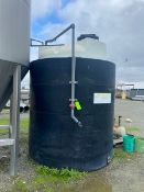 Chemco Vertical Plastic Tank (LOCATED IN ATWATER, CA)