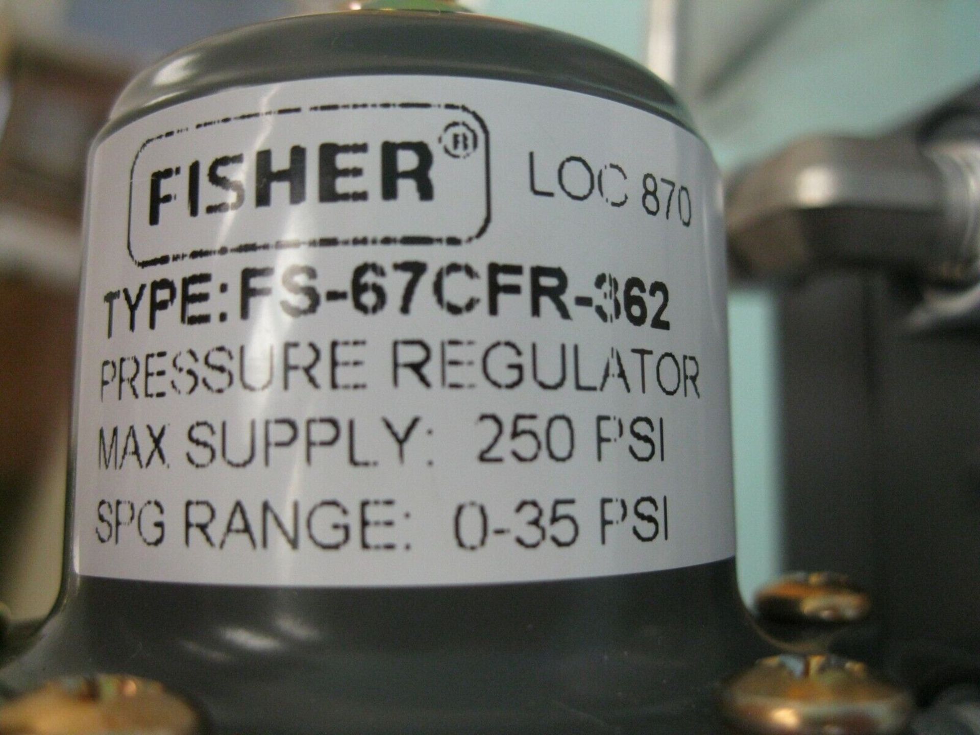 1" Fisher Baumann 84081SA Sanitary Angle Control Valve DVC2000 NEW (Located Springfield, NH) ( - Image 2 of 8
