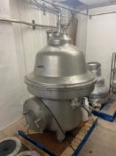 Westfalia S/S Whey Separator, Model MSA 160-01-076 with S/S Clad Motor (Located Chateaguay, NY)