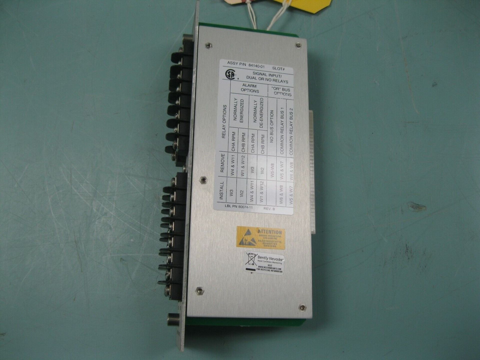 Lot of (39) Bently Nevada Signal Input Relay Card NEW (26) 84140-01, (13) 81546-01 (Located - Image 4 of 9