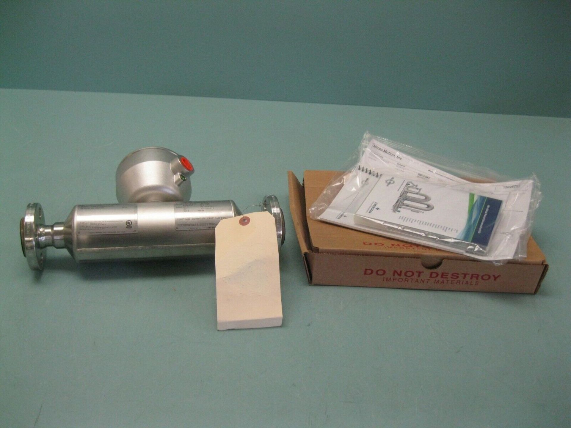 Micro Motion T025 Mass Flow Sensor 700 Core Processor 2014 NEW (Located Springfield, NH) (Loading