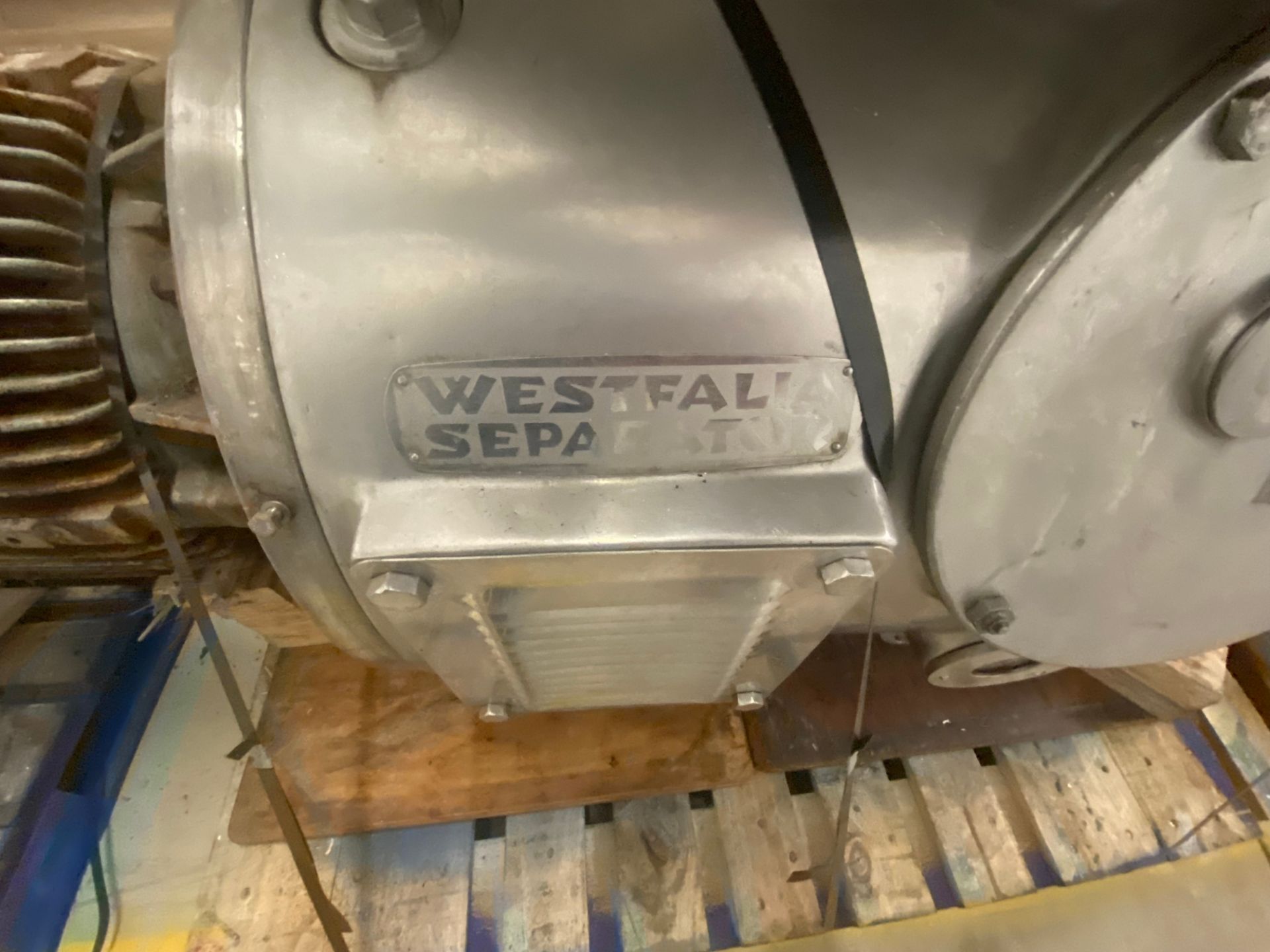 Westfalia S/S Whey Separator, Model MSA 160-01-076 with S/S Clad Motor (Located Chateaguay, NY) - Image 7 of 10