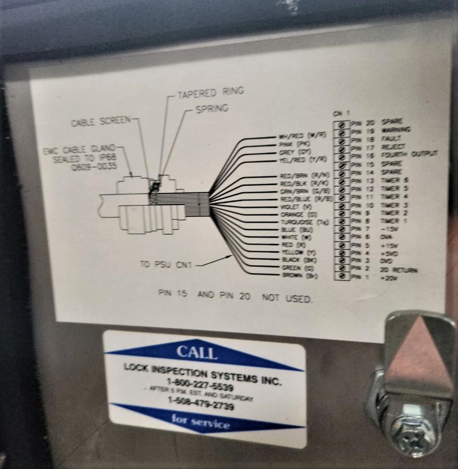 Lock WeighCheck S/S Checkweigher, Model WeighChek, Last Calibrated in 2021 with 12" Wide Belt, - Image 3 of 11