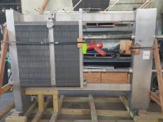 APV Crepaco ST31 S/S Plate and Frame Heat Exchanger, S/N 22720 (Located Fort Worth, TX) (Loading Fee