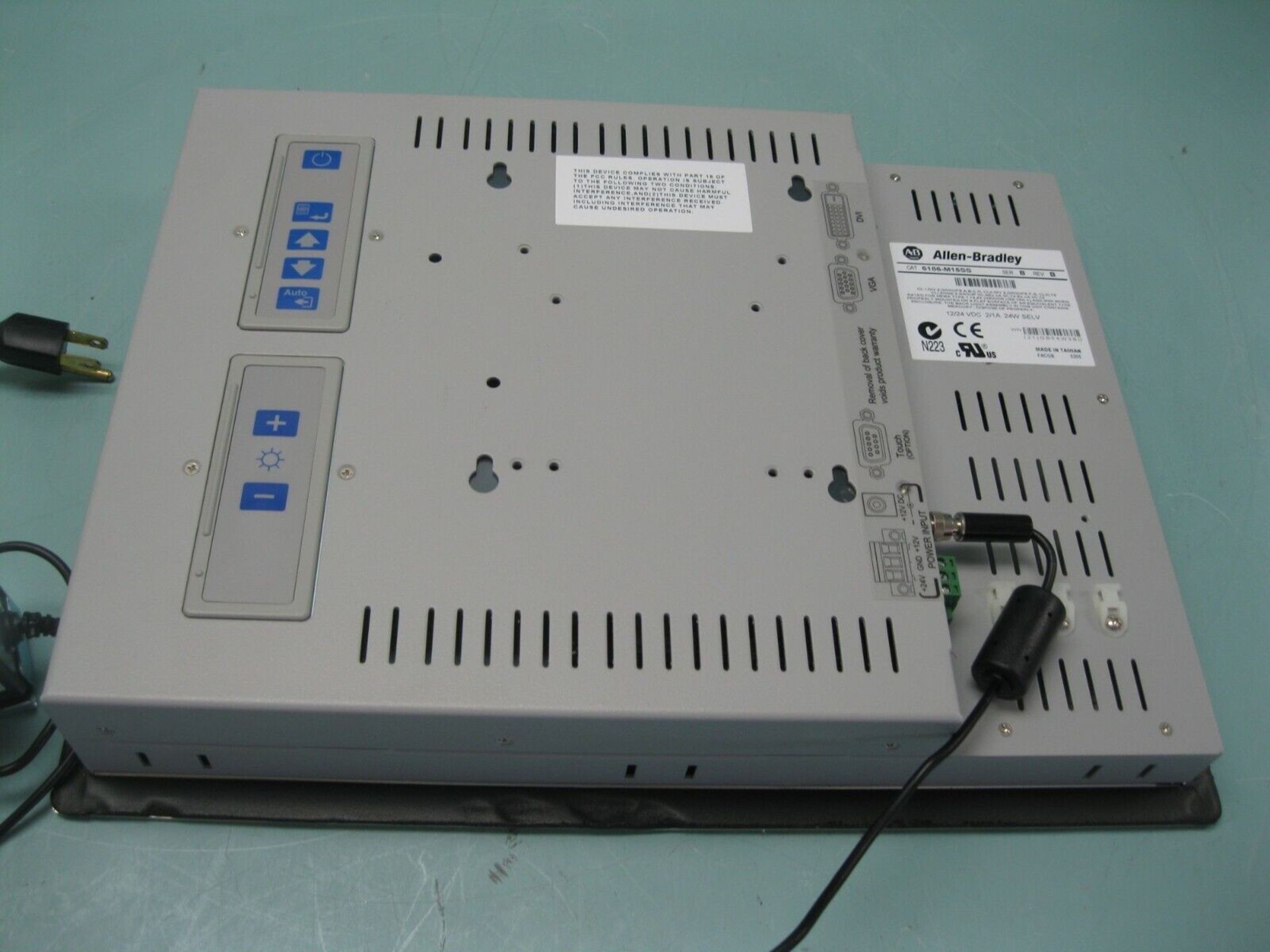 Lot of (2) Allen-Bradley 6186-M15SS Ser B Industrial Performance Monitor (Located Springfield, - Image 3 of 4