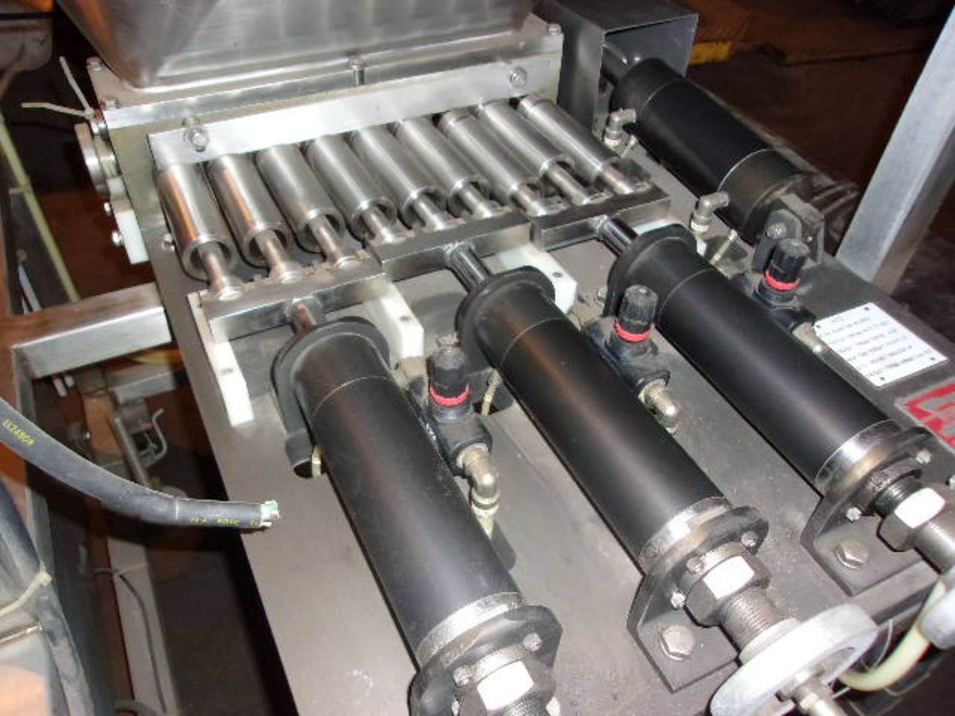 Raque 9-Head Piston Filler, Model PF1-9 with Traveling Head - Image 7 of 7
