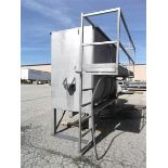200 CU FT Stainless Steel Liquids/Powder Paddle/Ribbon Blender, (111 cu ft capacity to top of