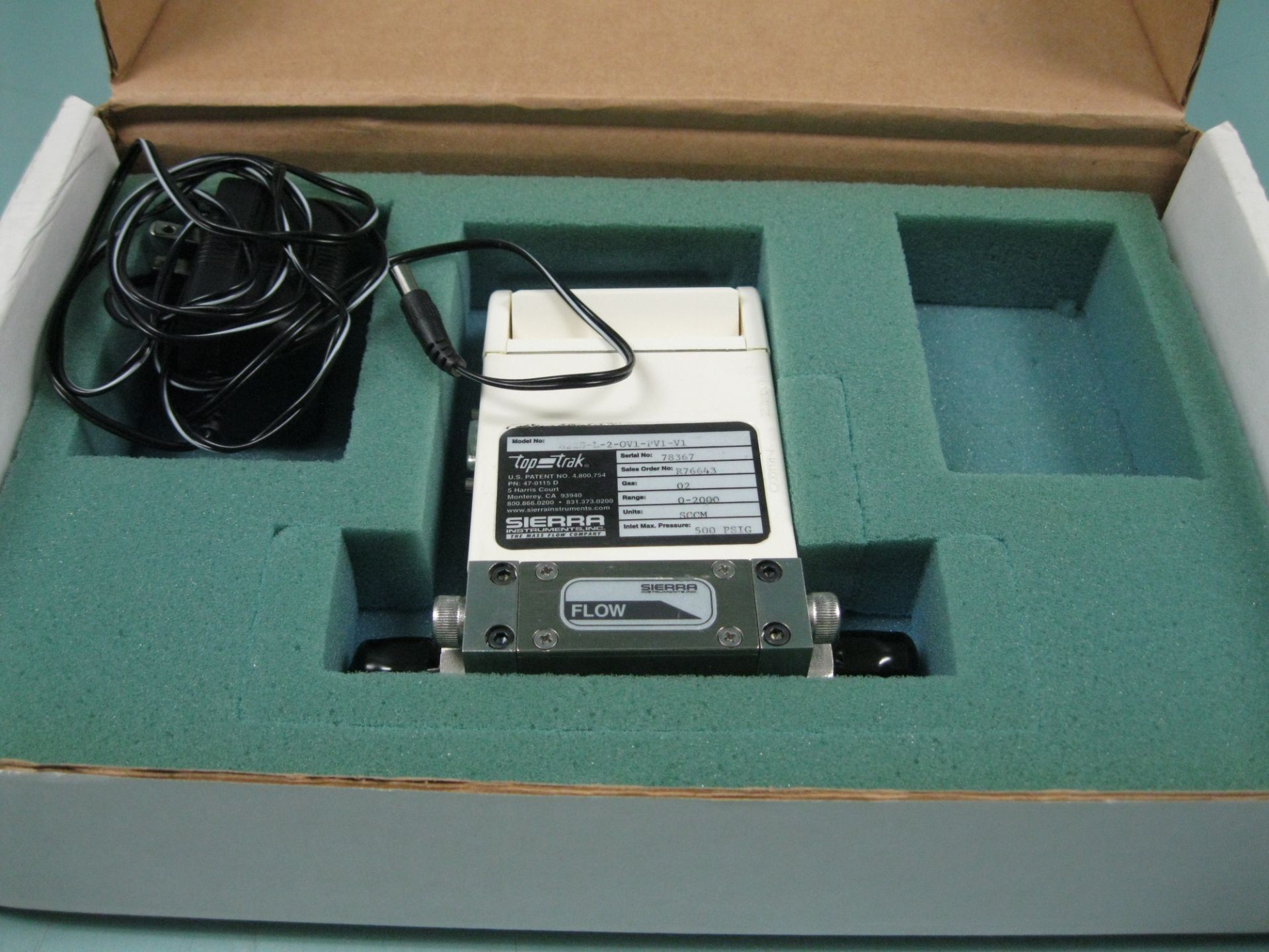 Lot of (4) Sierra Mass Flow Controller/Flow Meter (Located Springfield, NH) (Loading Fee $25) - Image 2 of 6