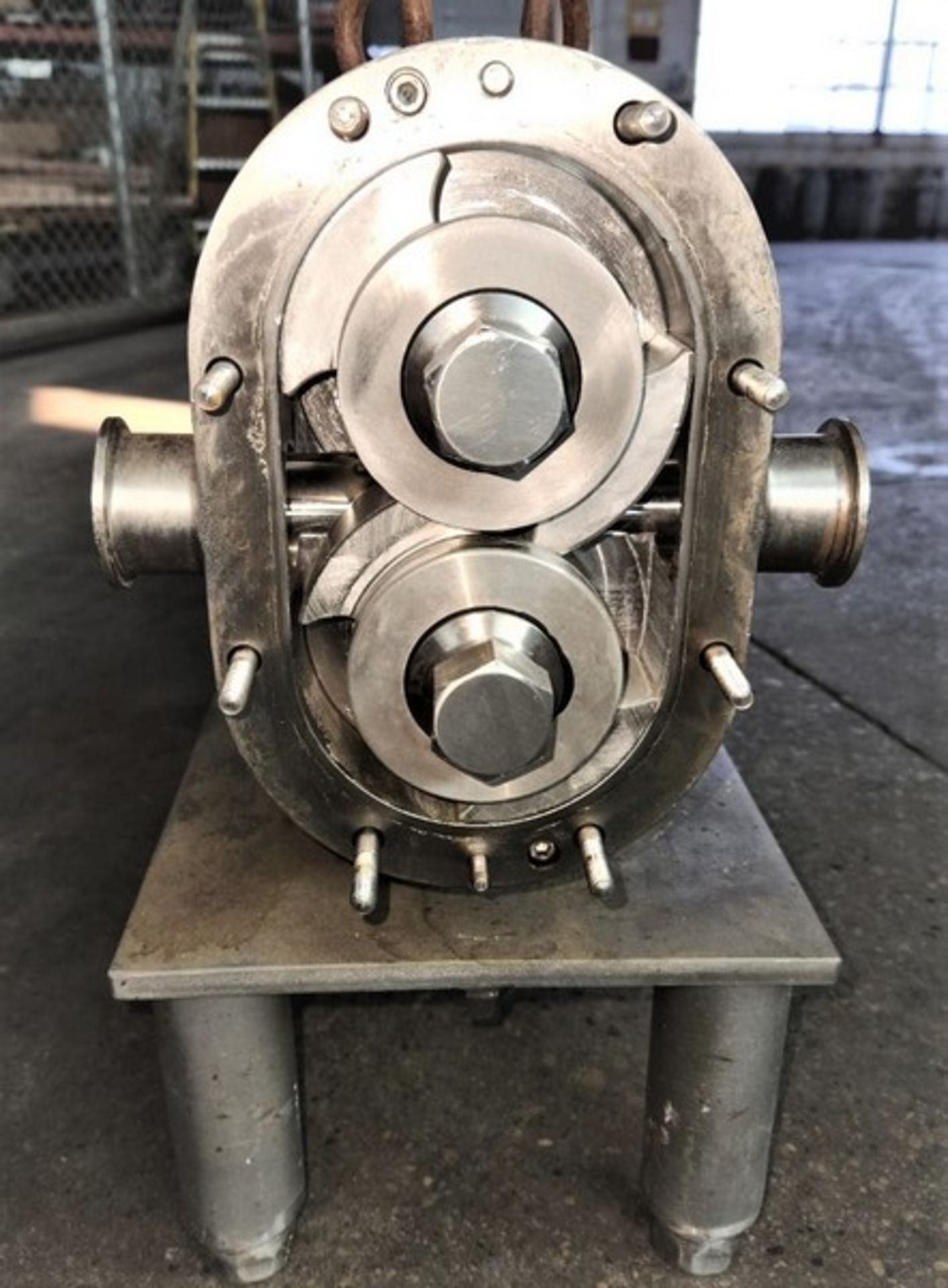 Waukesha S/S Sanitary Positive Displacement Pump, Model 030 US, S/N 1000002742227. Unit Mfg. - Image 4 of 7