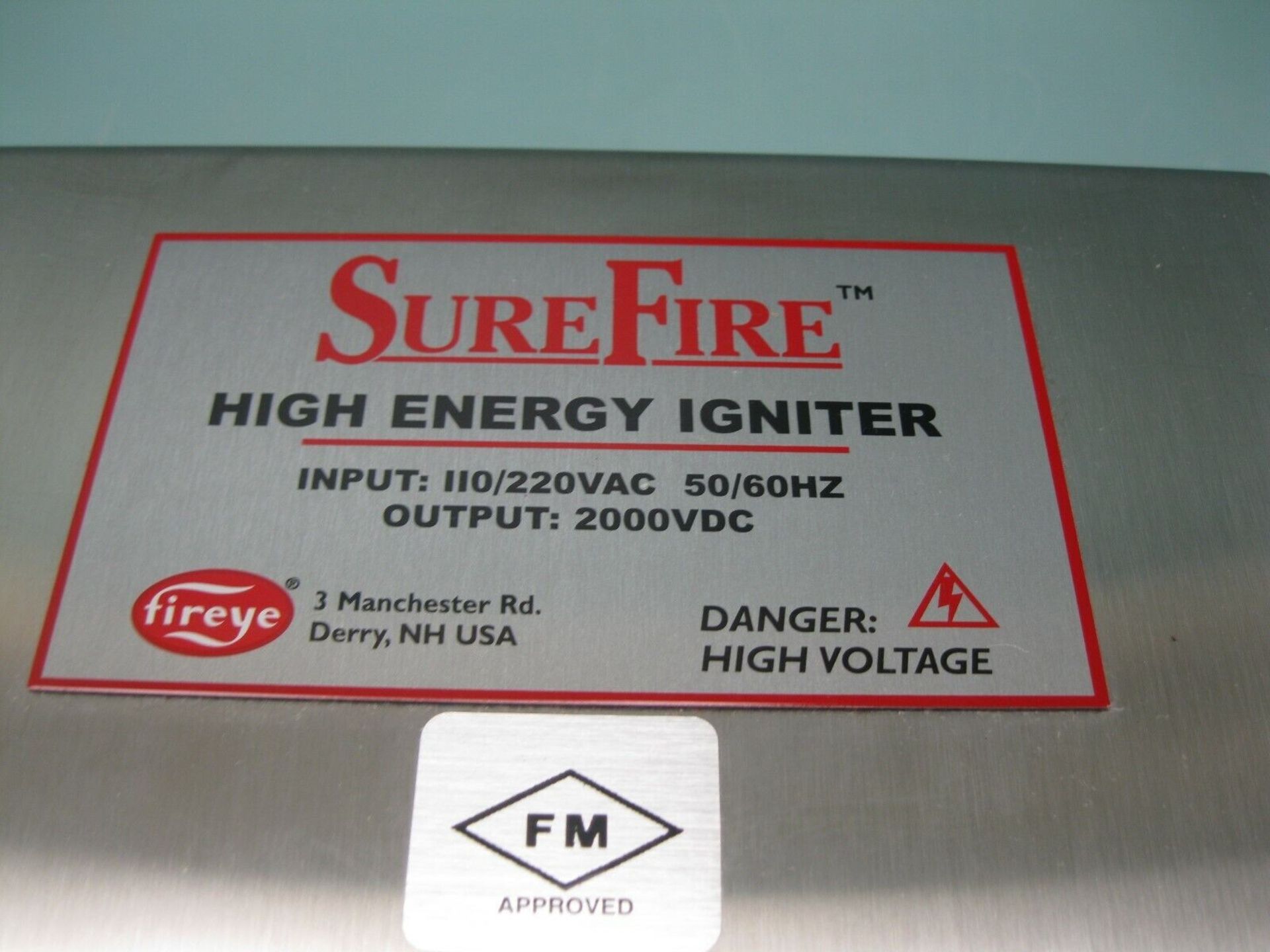 Lot of (3) Fireye SureFire High Energy Igniter NEW (Located Springfield, NH) (Loading Fee $25) - Image 4 of 4