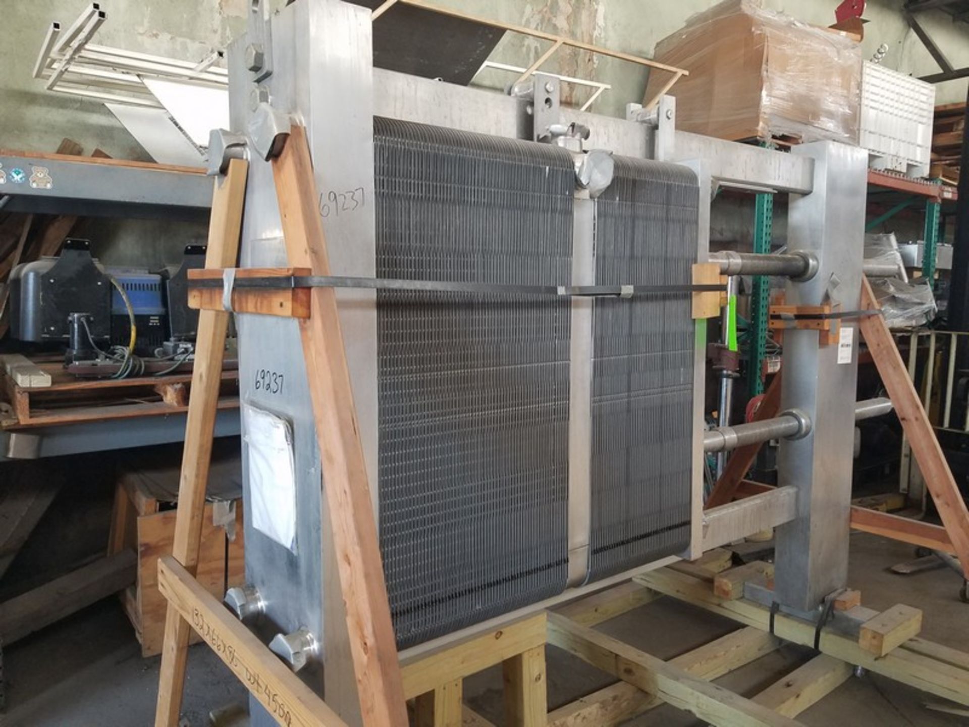 APV Crepaco ST31 S/S Plate and Frame Heat Exchanger, S/N 22720 (Located Fort Worth, TX) (Loading Fee - Image 3 of 5