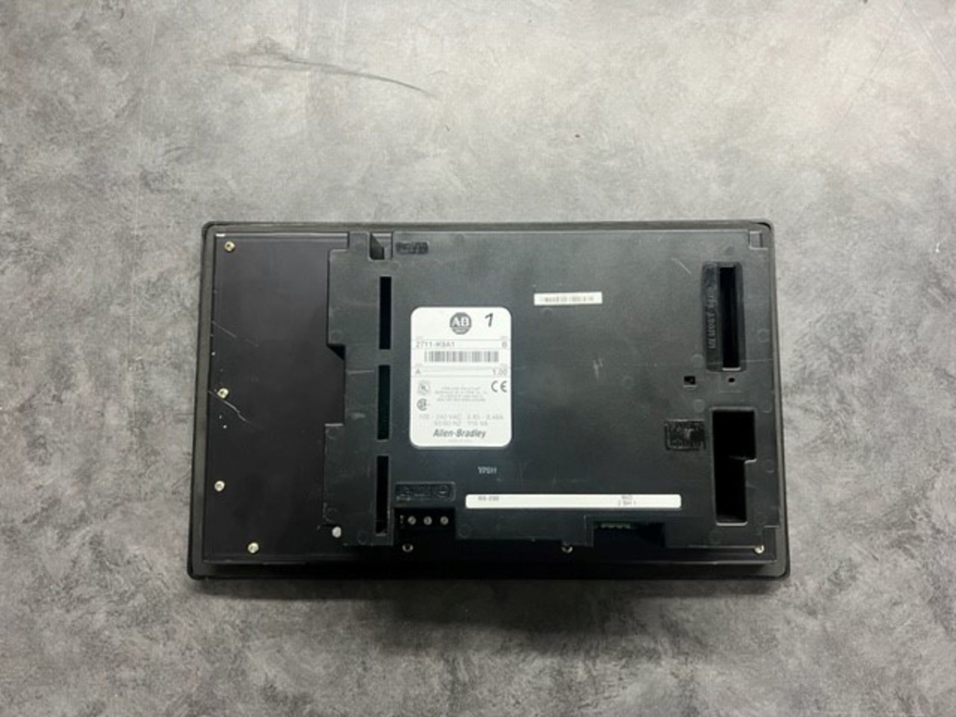 Allen Bradley PanelView 900 Touchpad Display Screen, CAT #2711-K9A1, REV A, Series B (Load Fee - Image 3 of 4