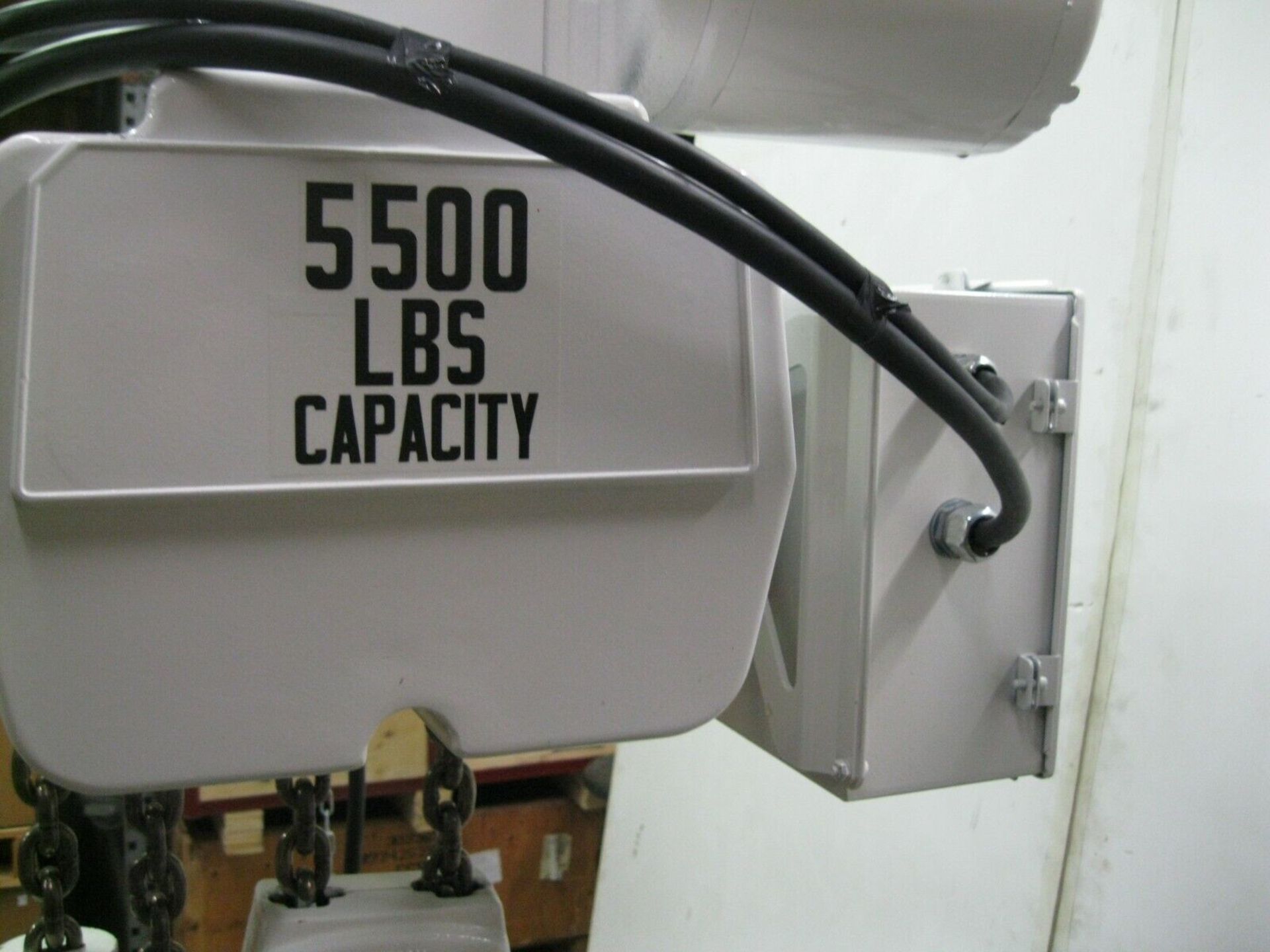 Coffing ECMT6016-3 Chain Hoist 2.75 Ton Rated Load 3 HP NEW (Located Springfield, NH) (Loading - Image 5 of 9