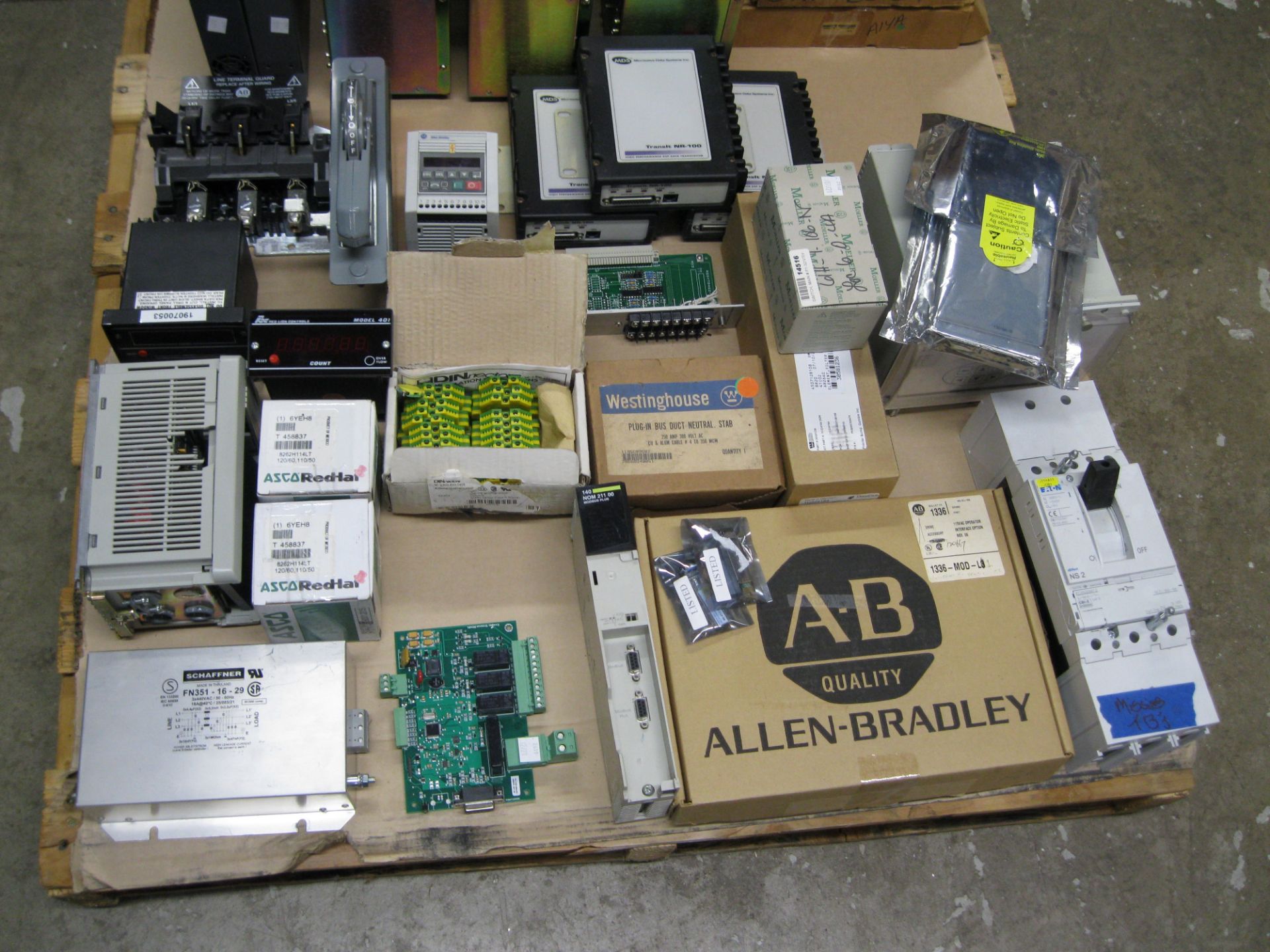 Pallet Miscellaneous Controls- Allen-Bradley, ABB, VAMP, Bently Nevada, etc (Located Springfield, - Image 2 of 3