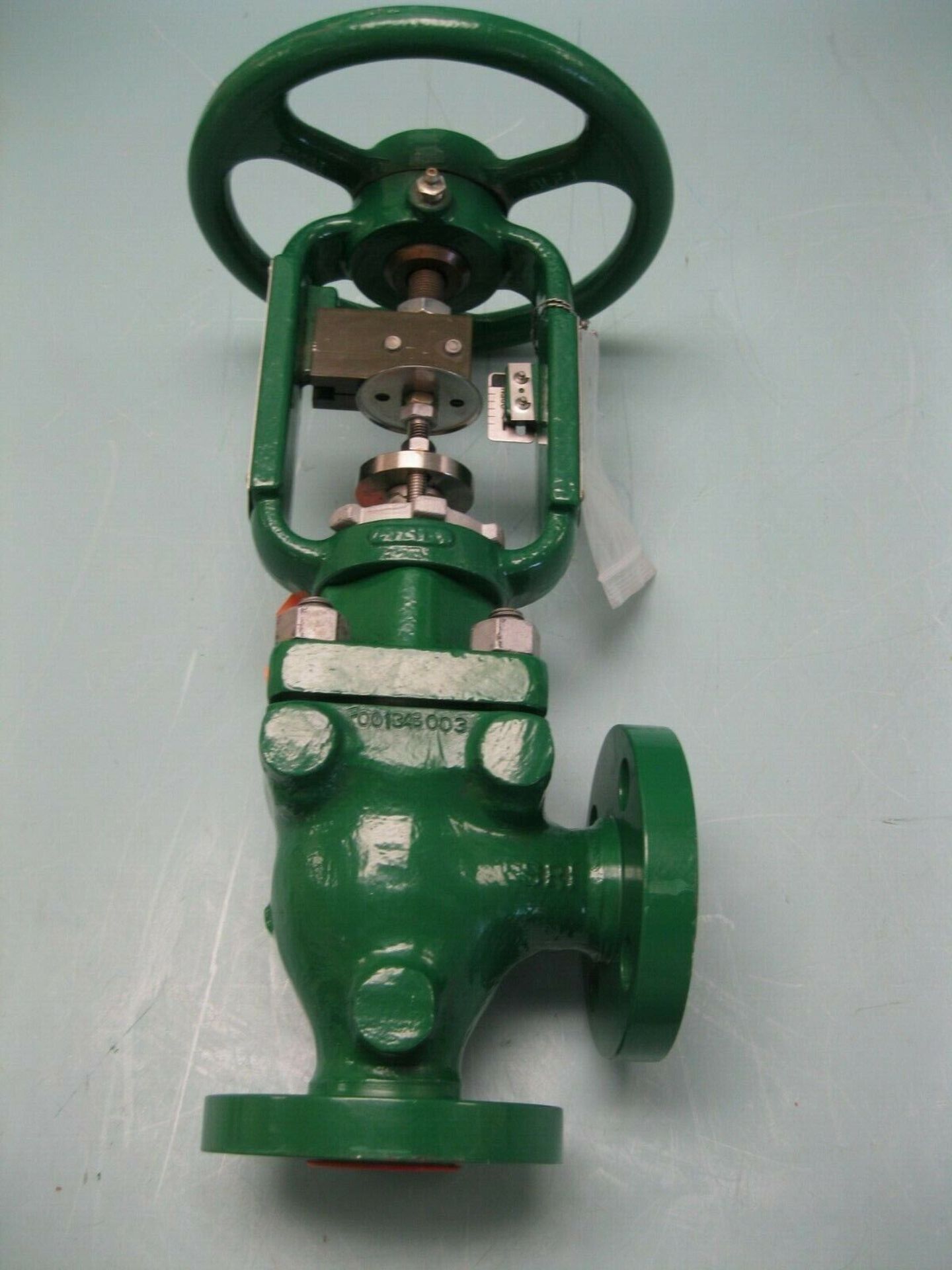 1" 300# Fisher Controls EAS Angle Control Valve STL NEW (Located Springfield, NH) (Loading Fee $25)
