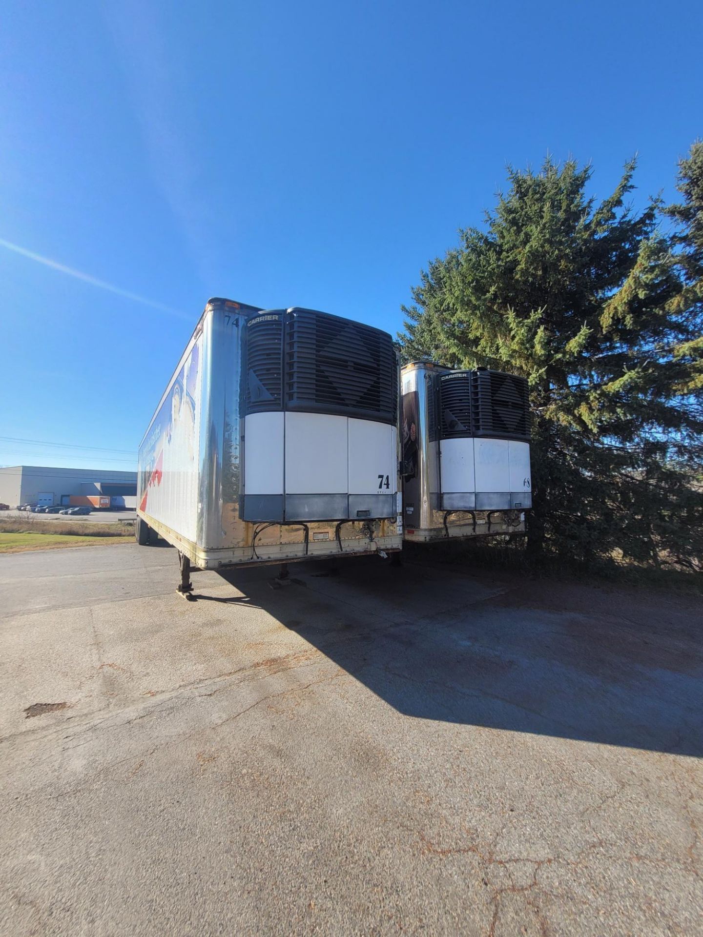 Great Dane Aprox. 48 ft. Tandem Axle Trailer, Model 7211TZ-1WA*, VIN #1GRAA92215S700194 with Roll-Up - Image 2 of 8