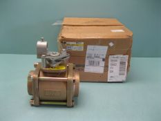 Lot of (2) 3" Apollo 400# CWP 82A-240-01 Solder Bronze Ball Valve NEW(Located Springfield, NH) (