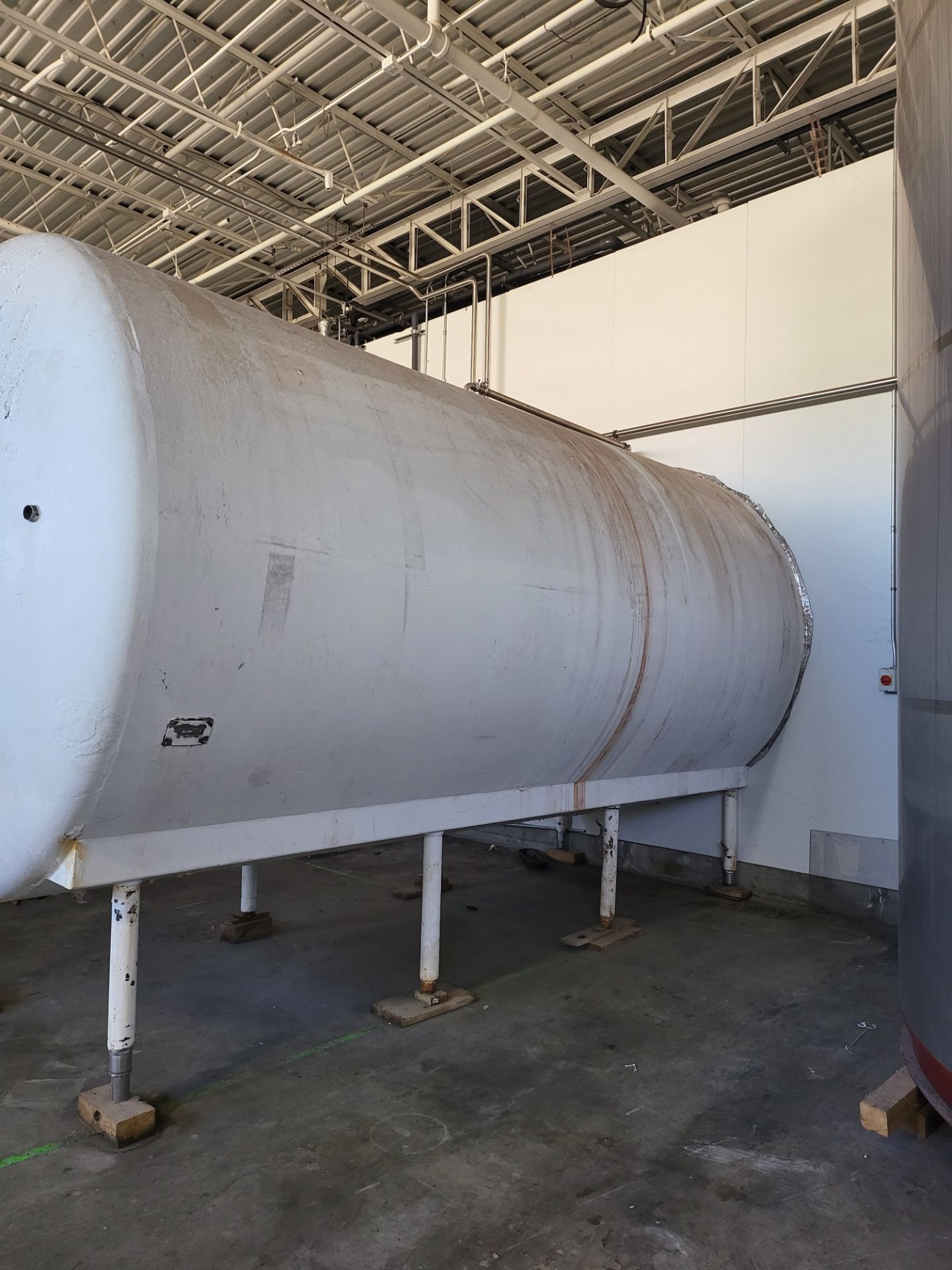 CREPACO 6,000 GALLON HORIZONTAL TANK, S/S FRONT (LOCATED LEOMINSTER, MA) (NOTE: NOT JACKETED)