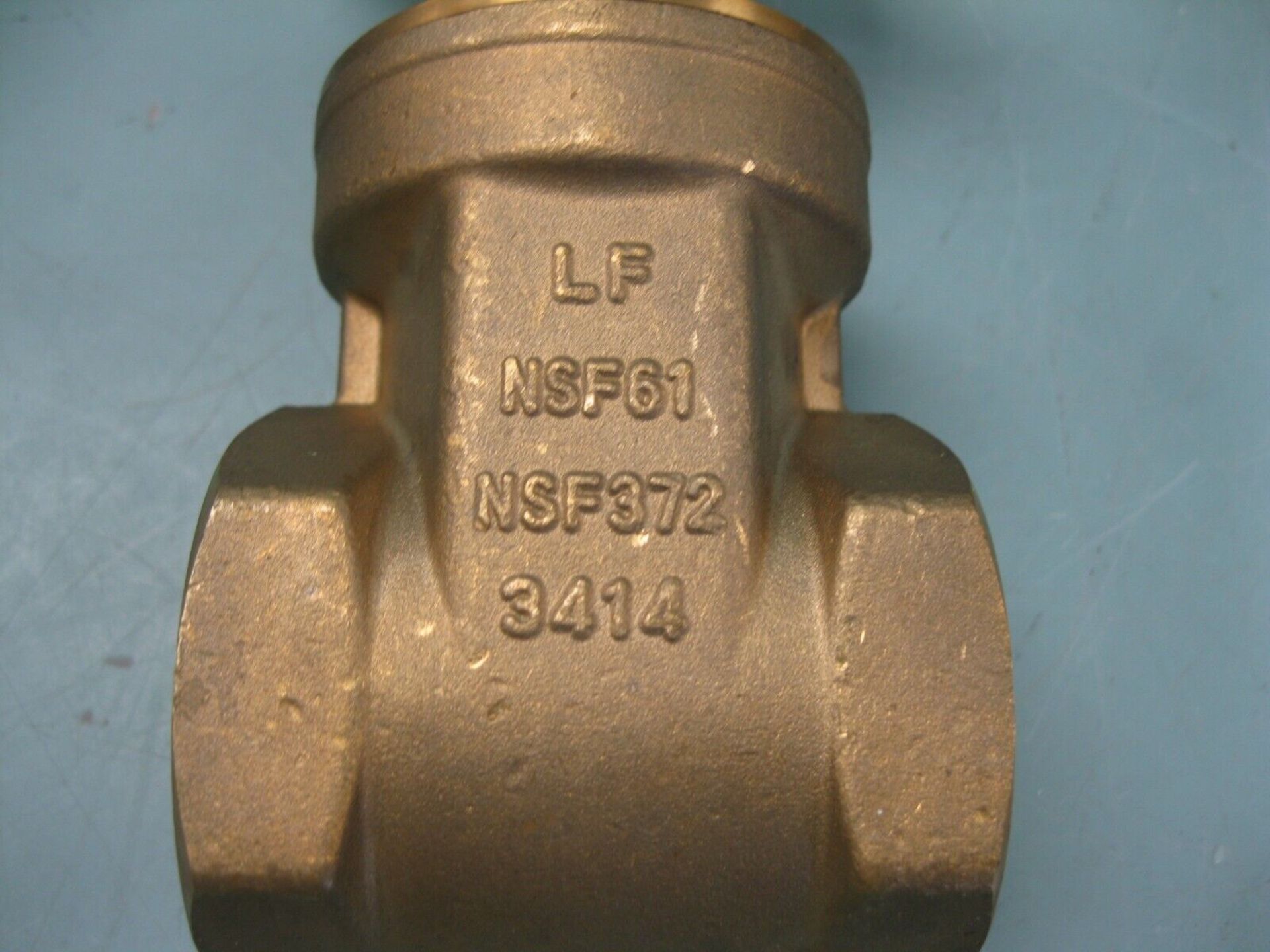 Lot of (25) 1-1/2" NPT Stockham 200# Bronze LFB-103 Gate Valve Lead Free NEW (Located Springfield, - Image 5 of 7