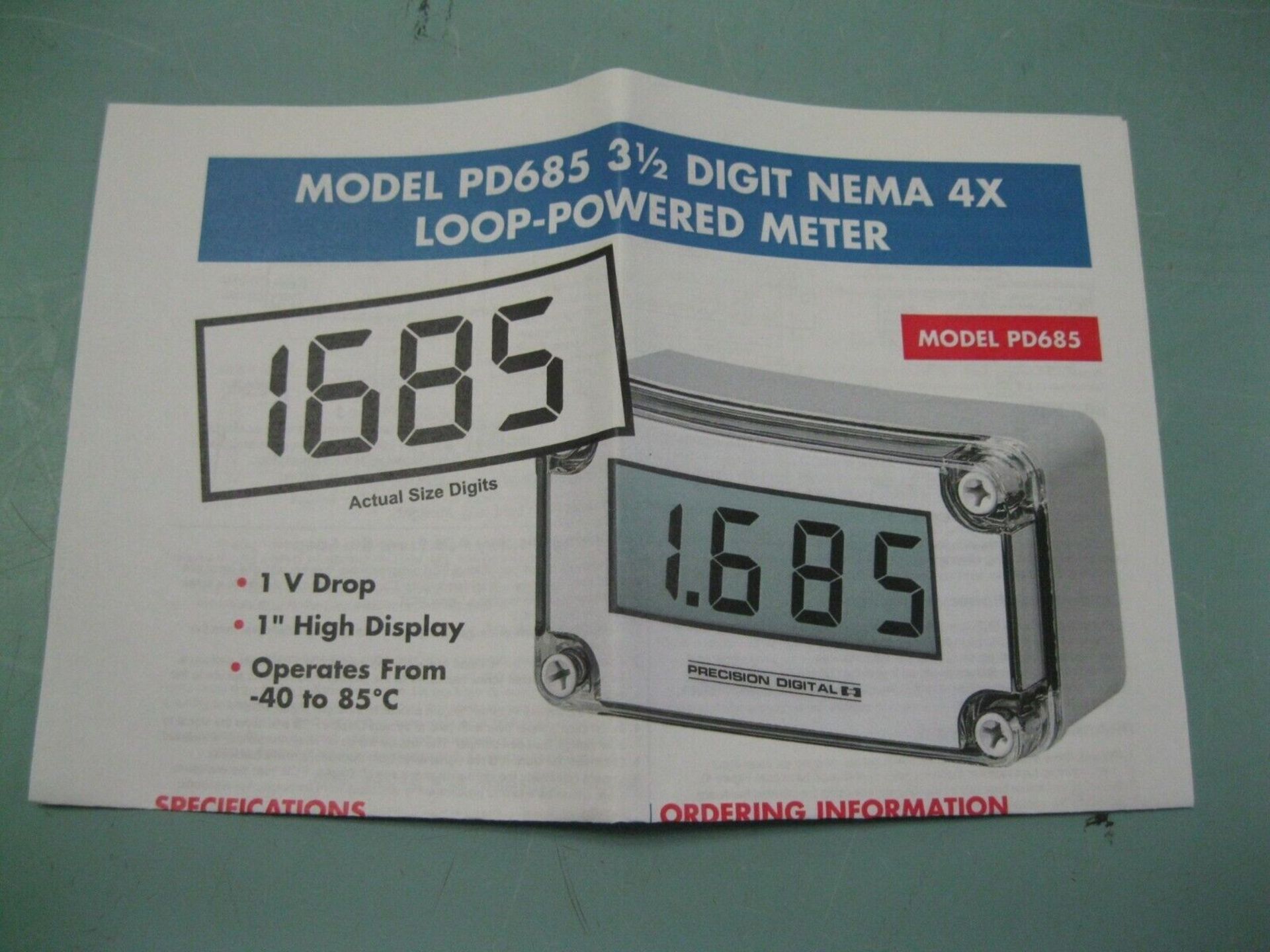 Lot of (12) Precision Digital PD685-Y Loop Powered Digital Panel Meter NEW (Located Springfield, NH) - Image 6 of 6