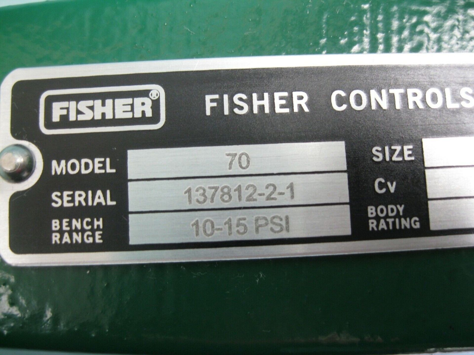 Fisher Controls Model 70 Actuator NEW (Located Springfield, NH) (Loading Fee $25) - Image 2 of 4