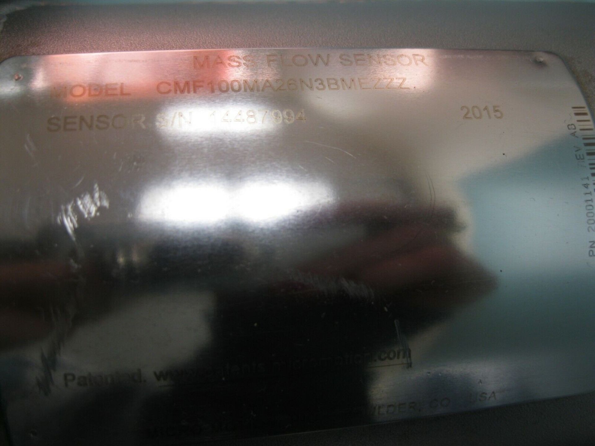 1-1/2" 150# Micro Motion CMF100 Sensor Enhanced Core Processor CALIBRATED (Located Springfield, - Image 4 of 5