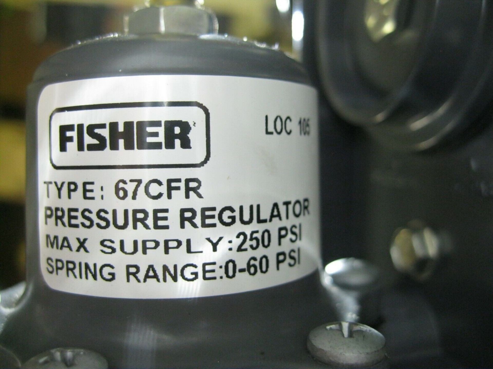 1" 2500# Fisher Controls HPS CS Control Valve 667 Actuator 3582G NEW Z32 (Located Springfield, - Image 9 of 9