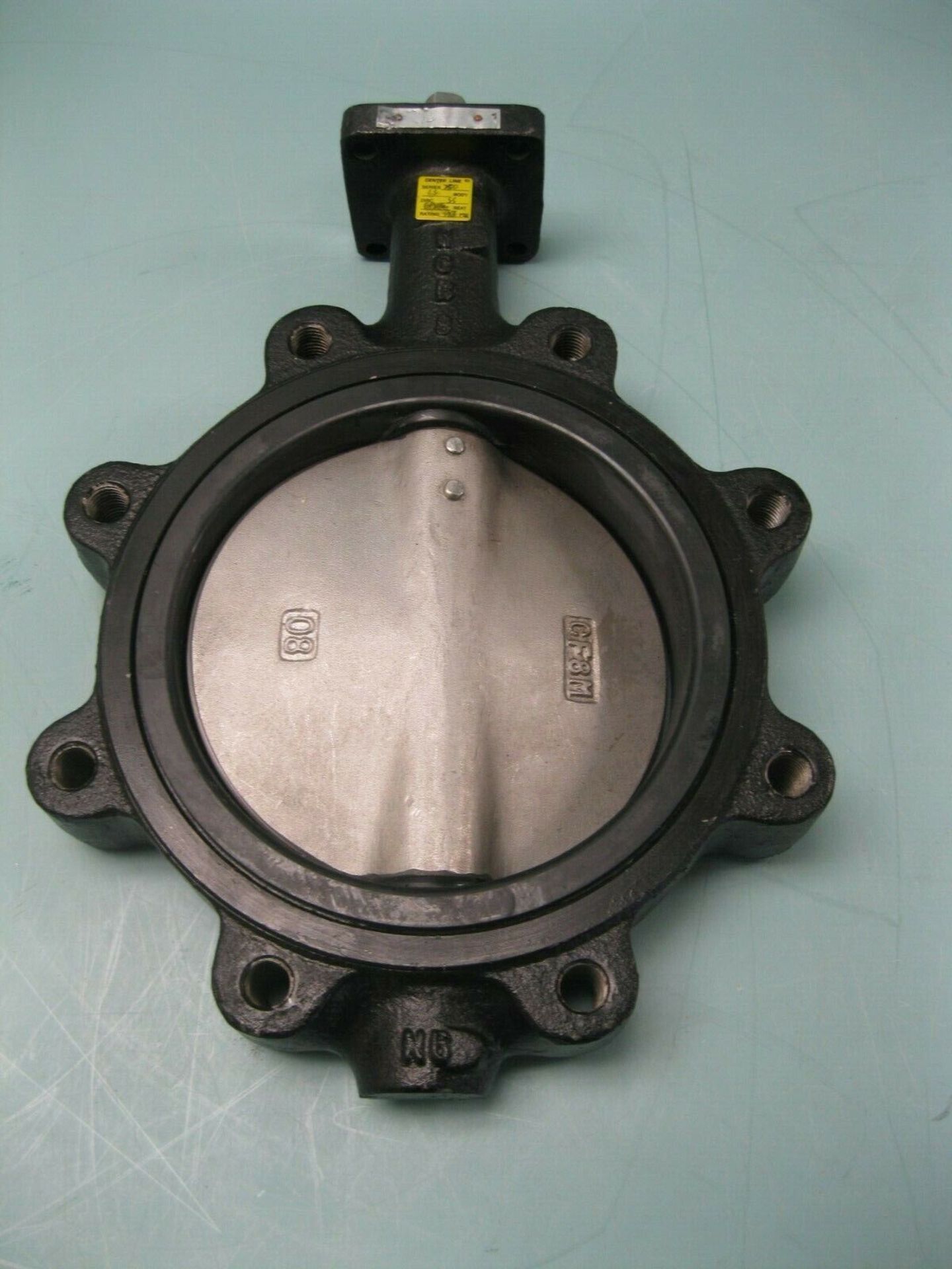 Lot (9) 8" Crane Lug-Style Bare Stem Butterfly Valve NEW (Located Springfield, NH) (Loading Fee $ - Image 3 of 9