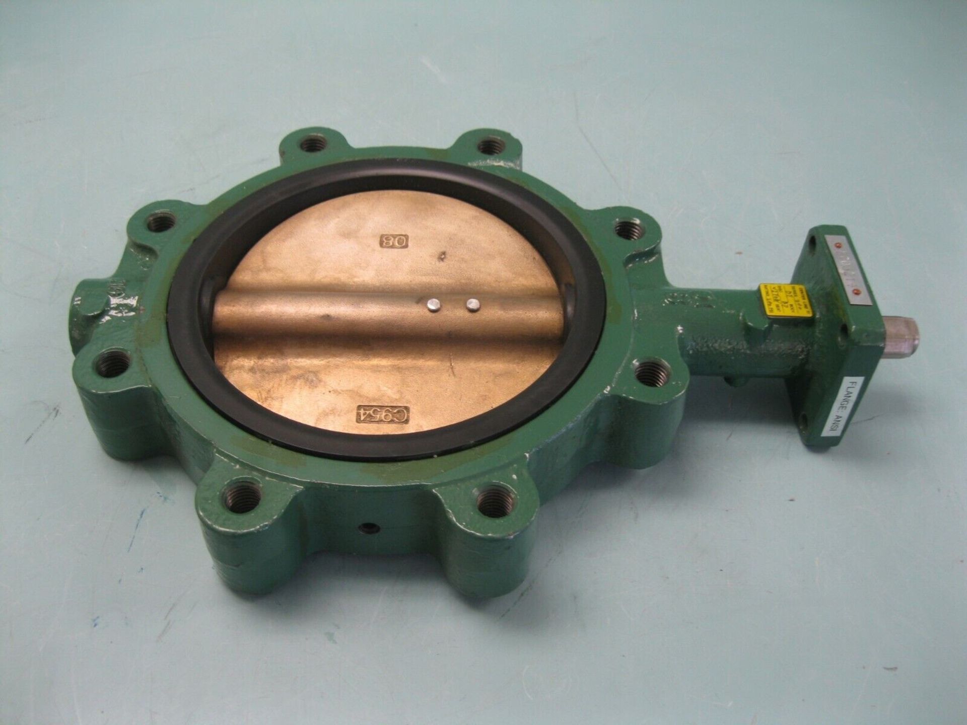 Lot (9) 8" Crane Lug-Style Bare Stem Butterfly Valve NEW (Located Springfield, NH) (Loading Fee $ - Image 5 of 9