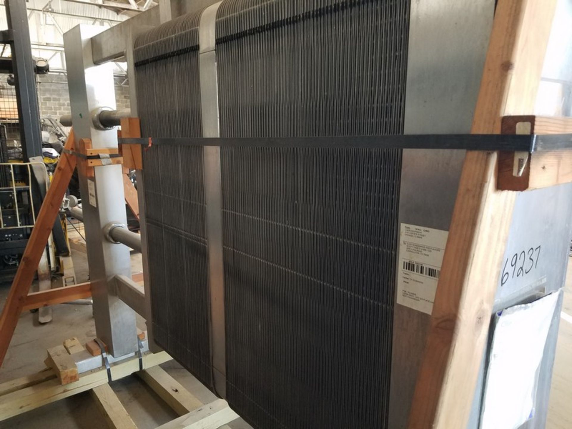 APV Crepaco ST31 S/S Plate and Frame Heat Exchanger, S/N 22720 (Located Fort Worth, TX) (Loading Fee - Image 4 of 5