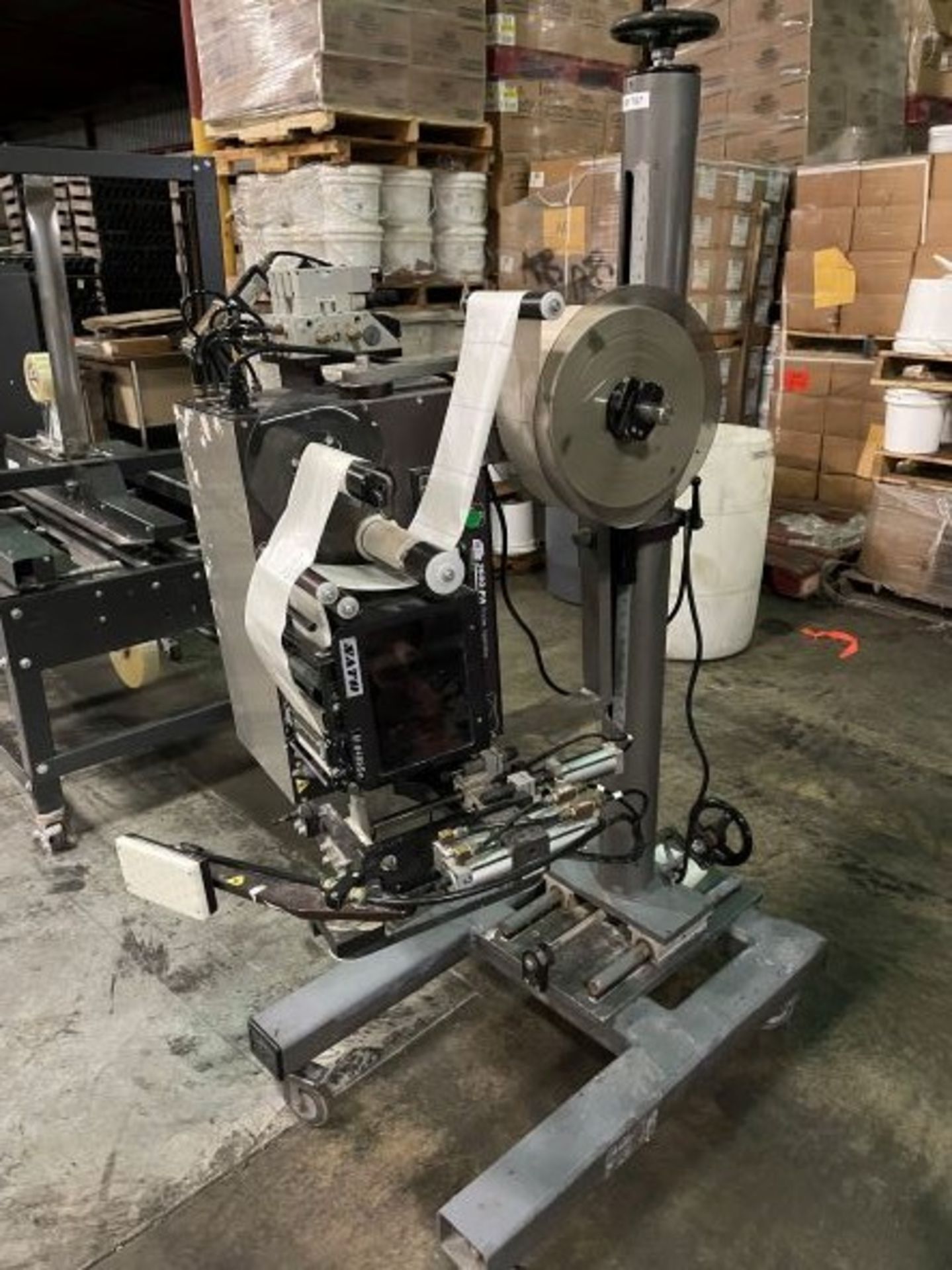 CTM Printer Applicator with Portable Stand and Parts Unit, Model 3600-PA, S/N 3600-0726-0504. - Image 9 of 14