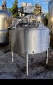 Paul Mueller 500 Gal. S/S Steam Jacketed Cone Bottom Processor with Scrape Surface Mixing (Note: