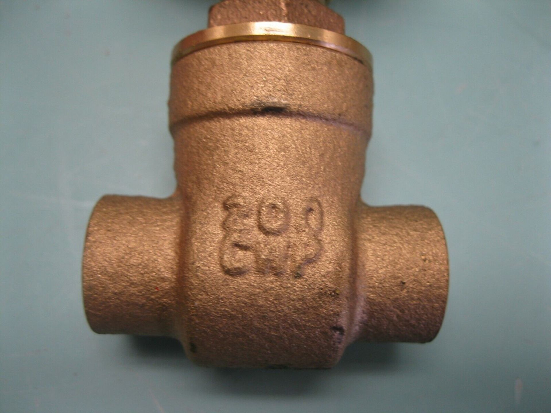 Lot of (70) 1/2" Jenkins 200# CWP Solder 993AJ Bronze Gate Valve NEW (Located Springfield, NH) ( - Image 2 of 4