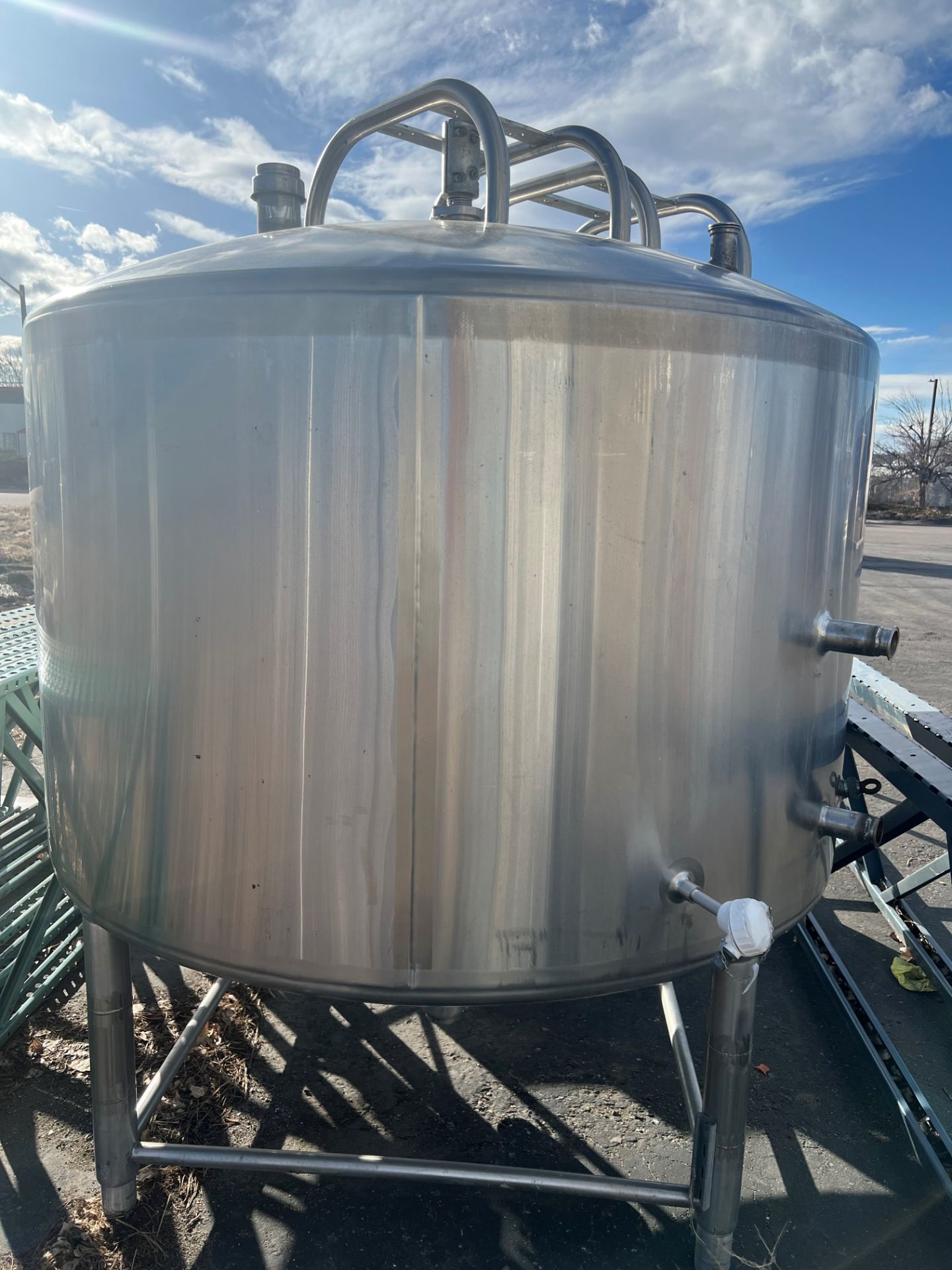 DCI 800 Gal. S/S Jacketed Tank, Aprox. 8' Hight x 6" Diameter (Load Fee $250) (Located Denver, - Image 2 of 4