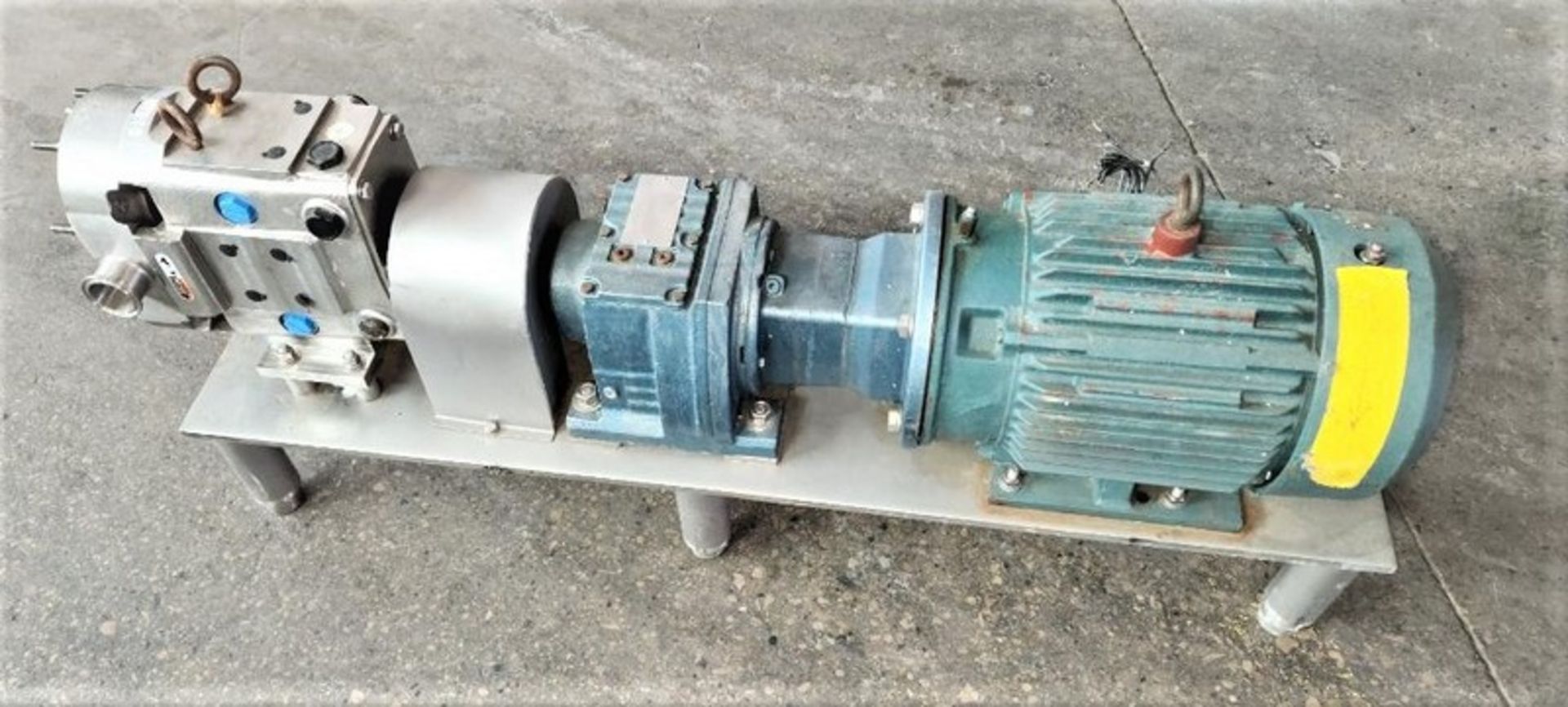 Waukesha S/S Sanitary Positive Displacement Pump, Model 030 US, S/N 1000002742227. Unit Mfg. - Image 7 of 7
