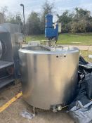 Groen 470 Gal. S/S Processor, S/N 64279, Max. Allow W.P. 30, with Circulating Water Jacket (