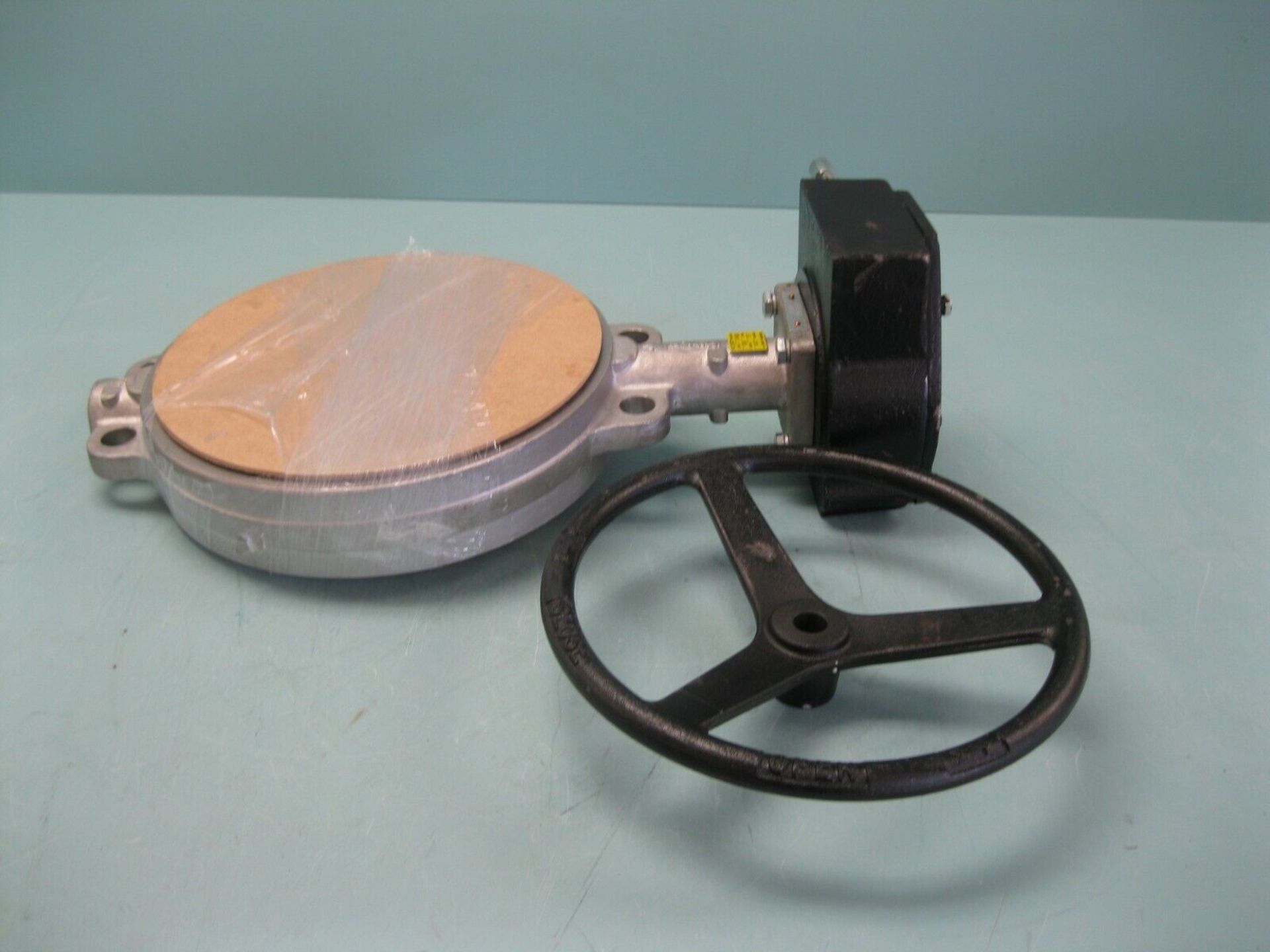 10" Crane Center Line 250 Series Wafer Gear-Operated Butterfly Valve SS/SS/EPDM NEW (Located
